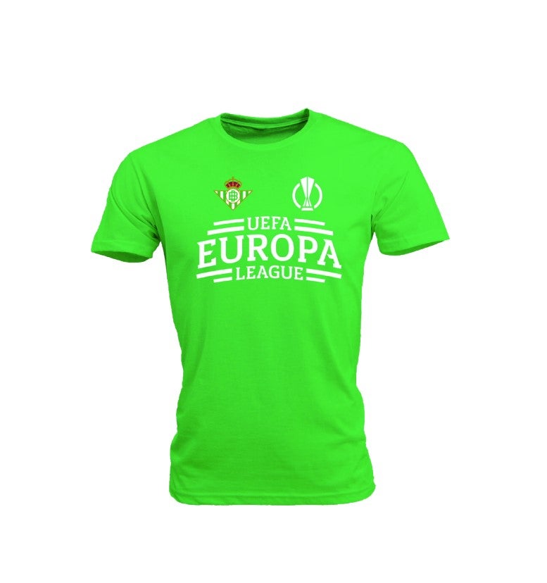 Camiseta Europa League Niño Verde