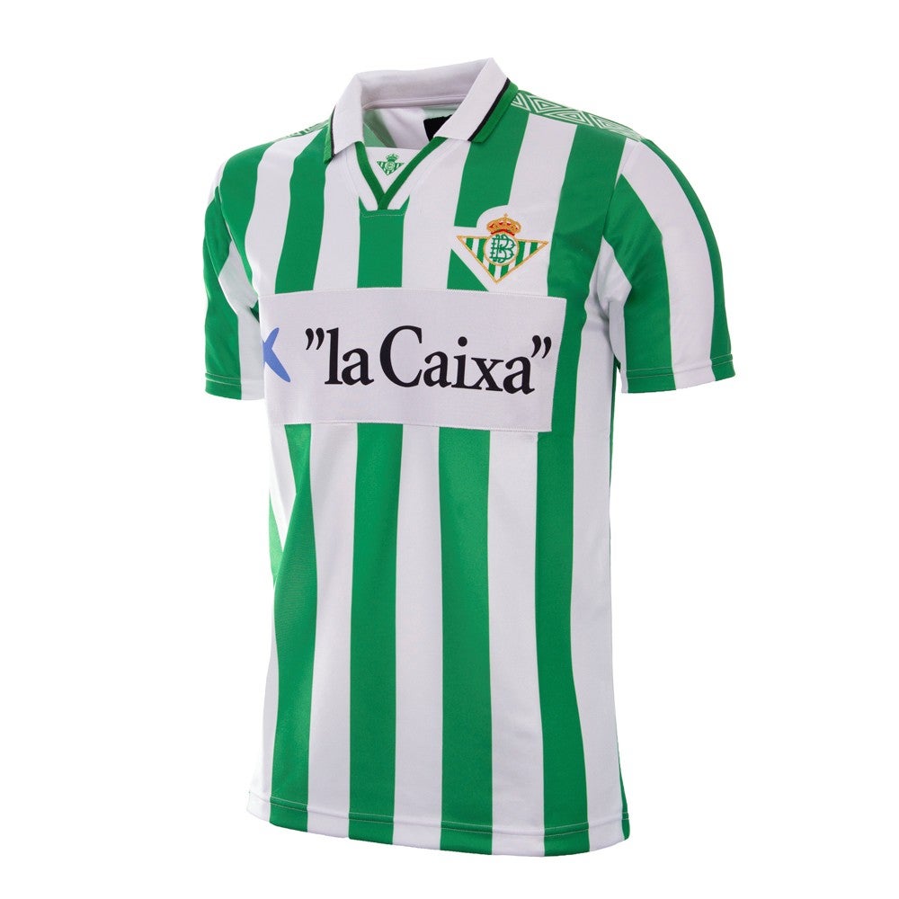 Camiseta retro del Real Betis Balompié RBb de segunda mano por 55 EUR en Sevilla en WALLAPOP Camiseta retro del Real Betis Balompié RBb de segunda mano por 55 EUR en Sevilla en WALLAPOP