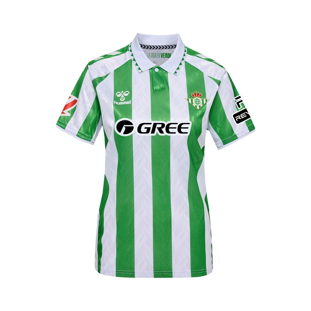Real Betis Camiseta Fútbol Primera Equipación Mujer La