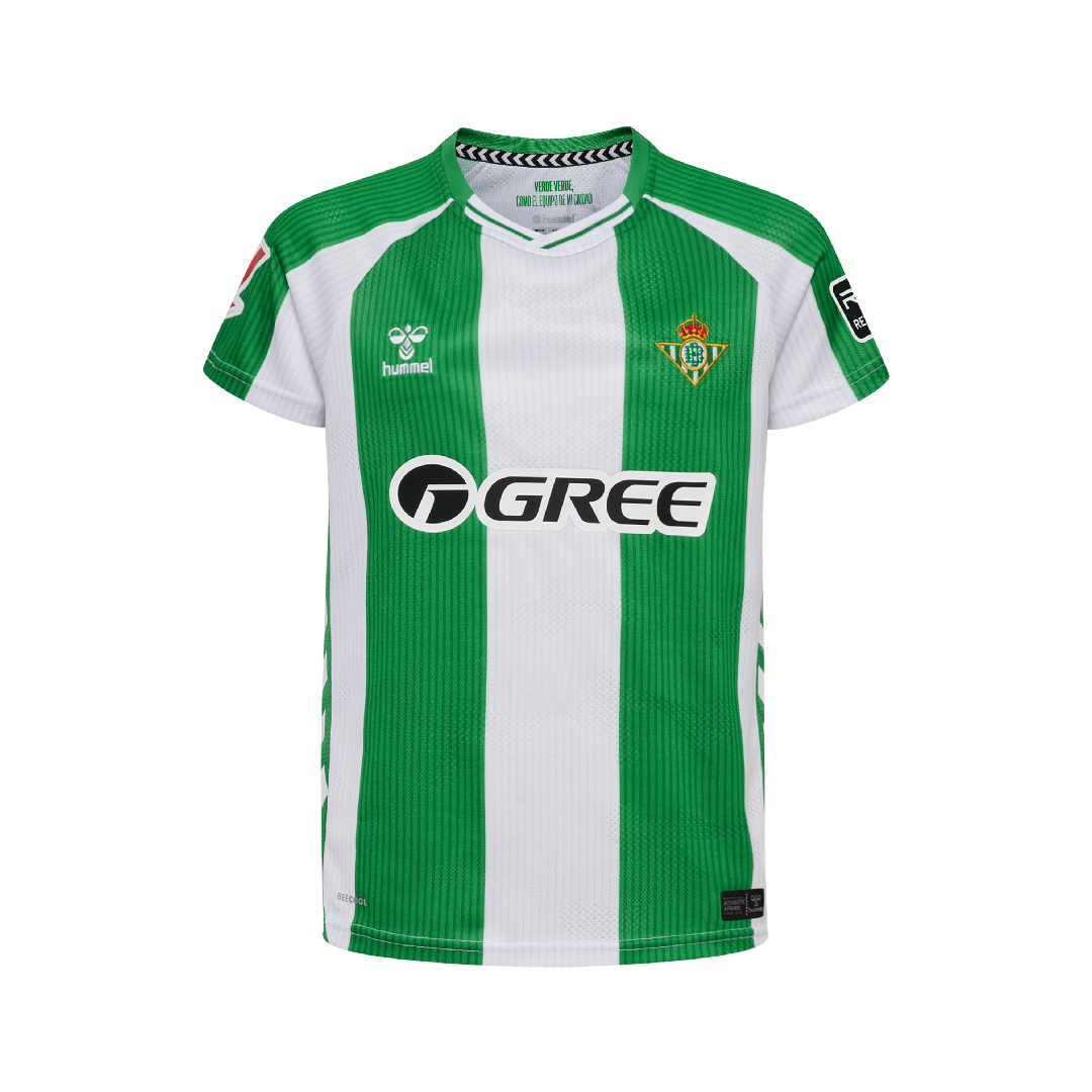 Real Betis Camiseta Fútbol Primera Equipación Niño