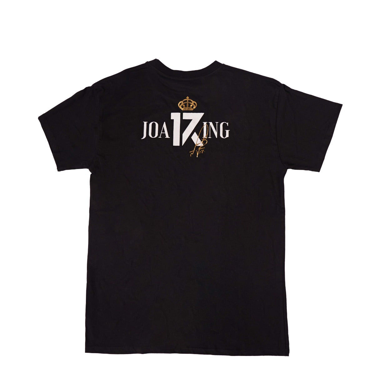 Camiseta Algodón Natural Joaking Niño Negra