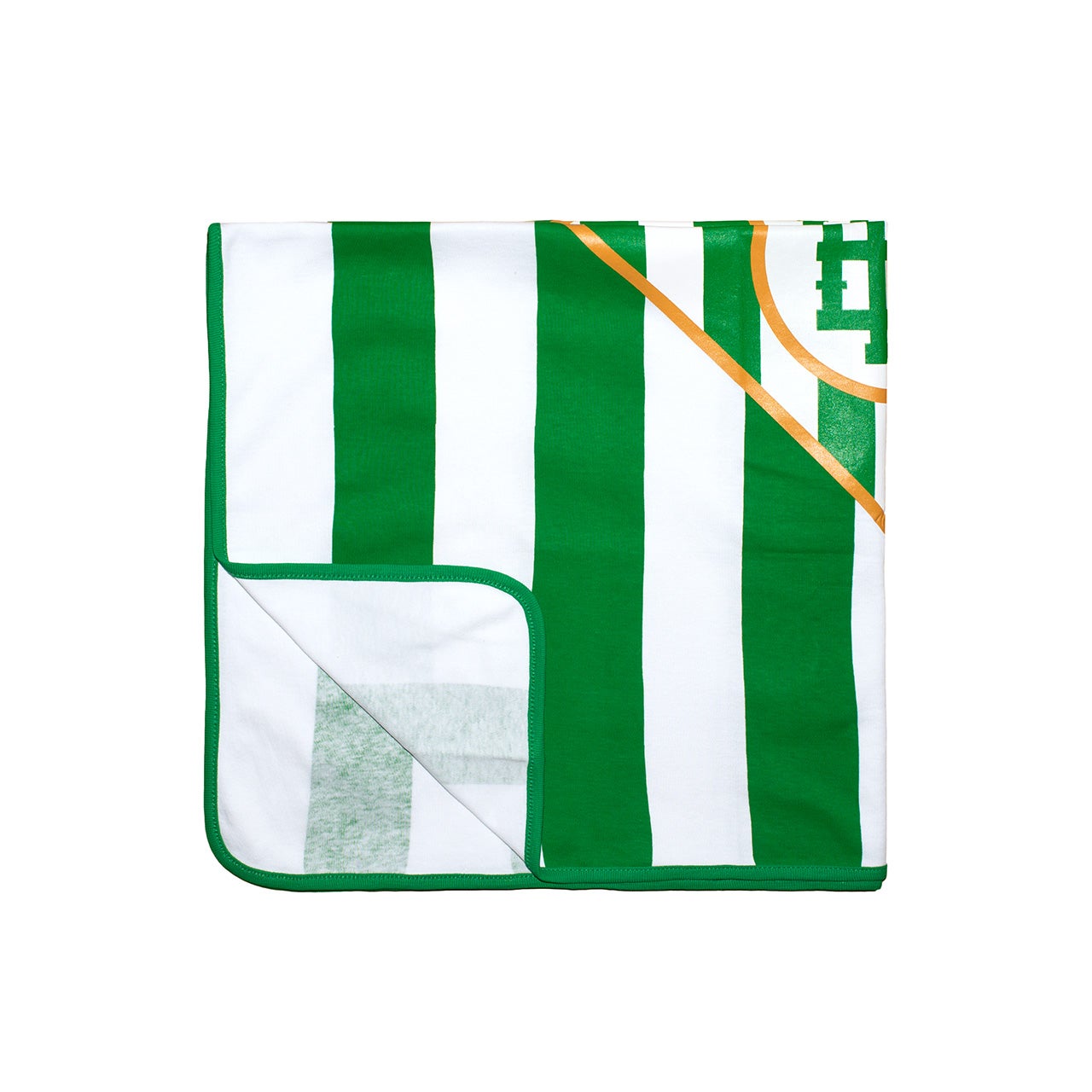 Manta Escudo Real Betis Rayas Verdes/Blancas