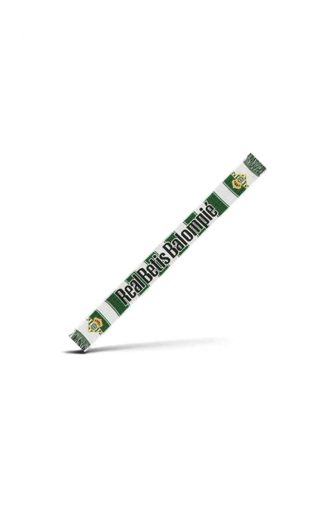 Bufanda Infantil Rayas Verde y Blanca