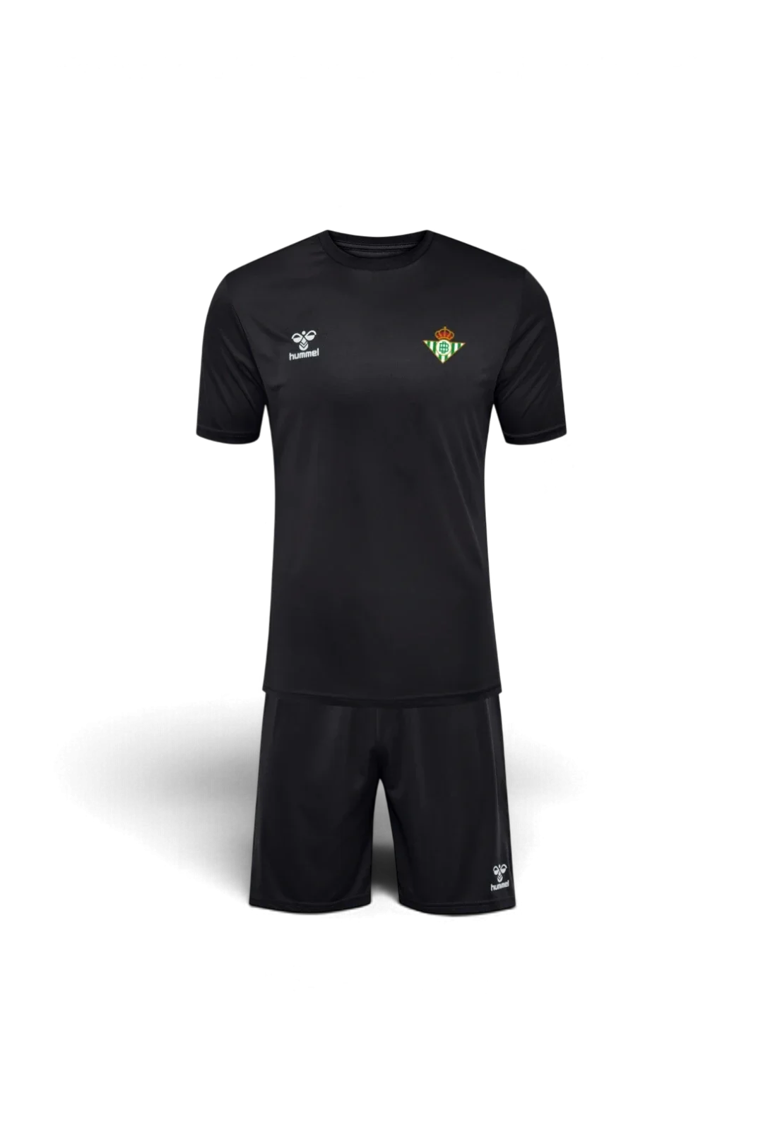 Set Playful Corto Real Betis Hombre Negro 25/26