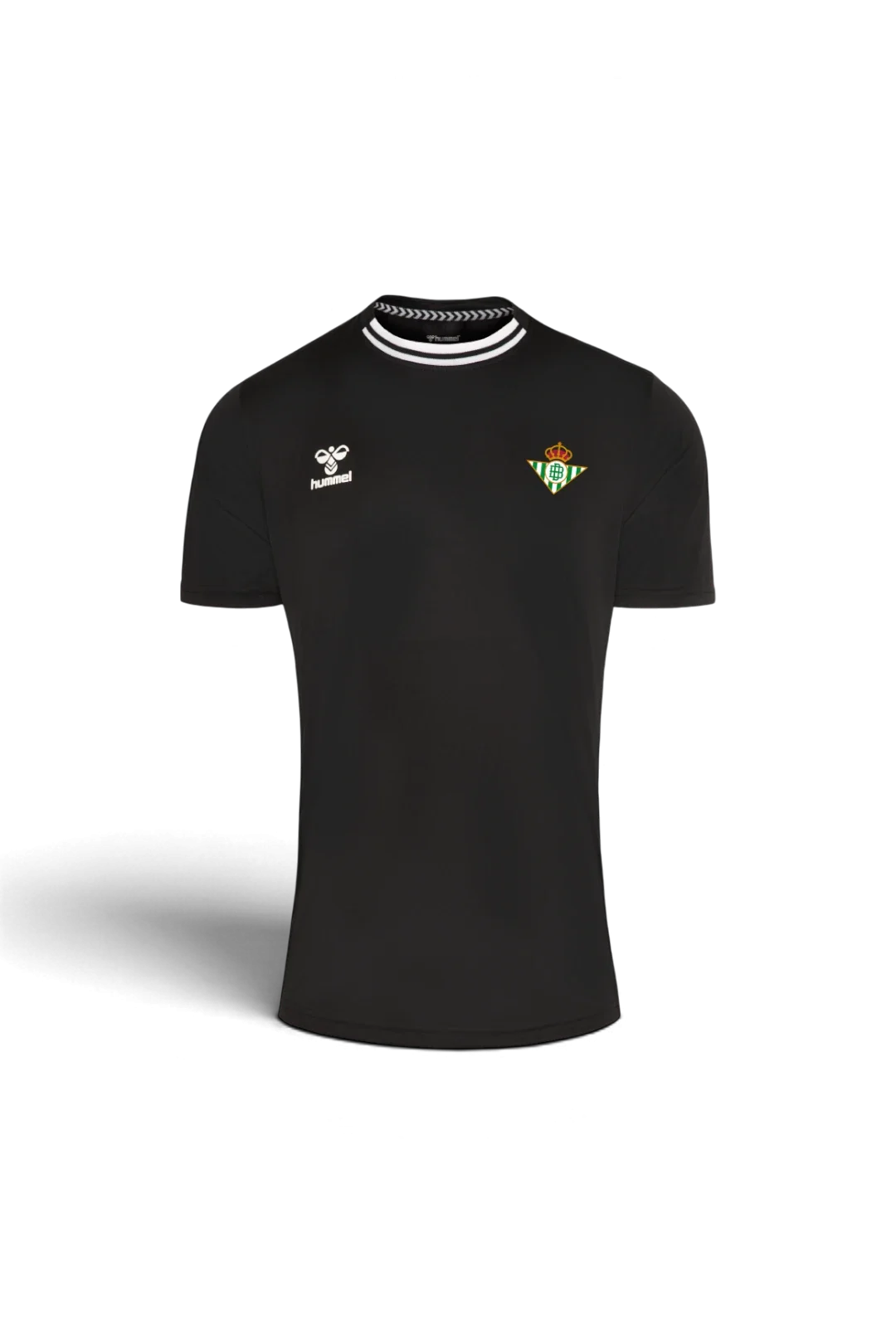 Camiseta Playful Manga Corta Real Betis Niño Negra 25/26