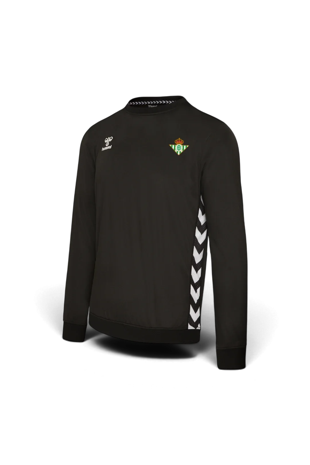 Sudadera Playful Real Betis Niño Negra 25/26
