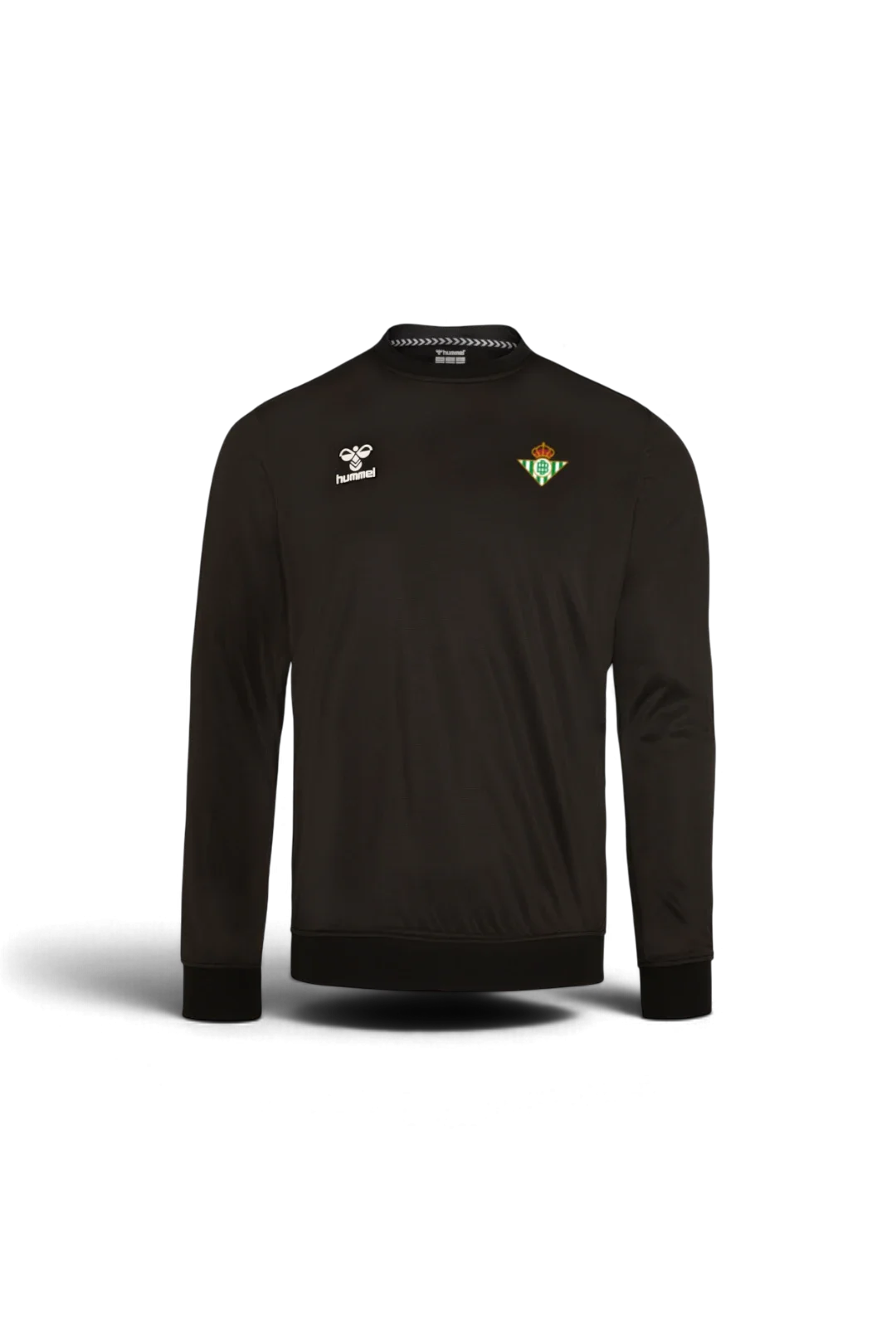 Sudadera Playful Real Betis Niño Negra 25/26