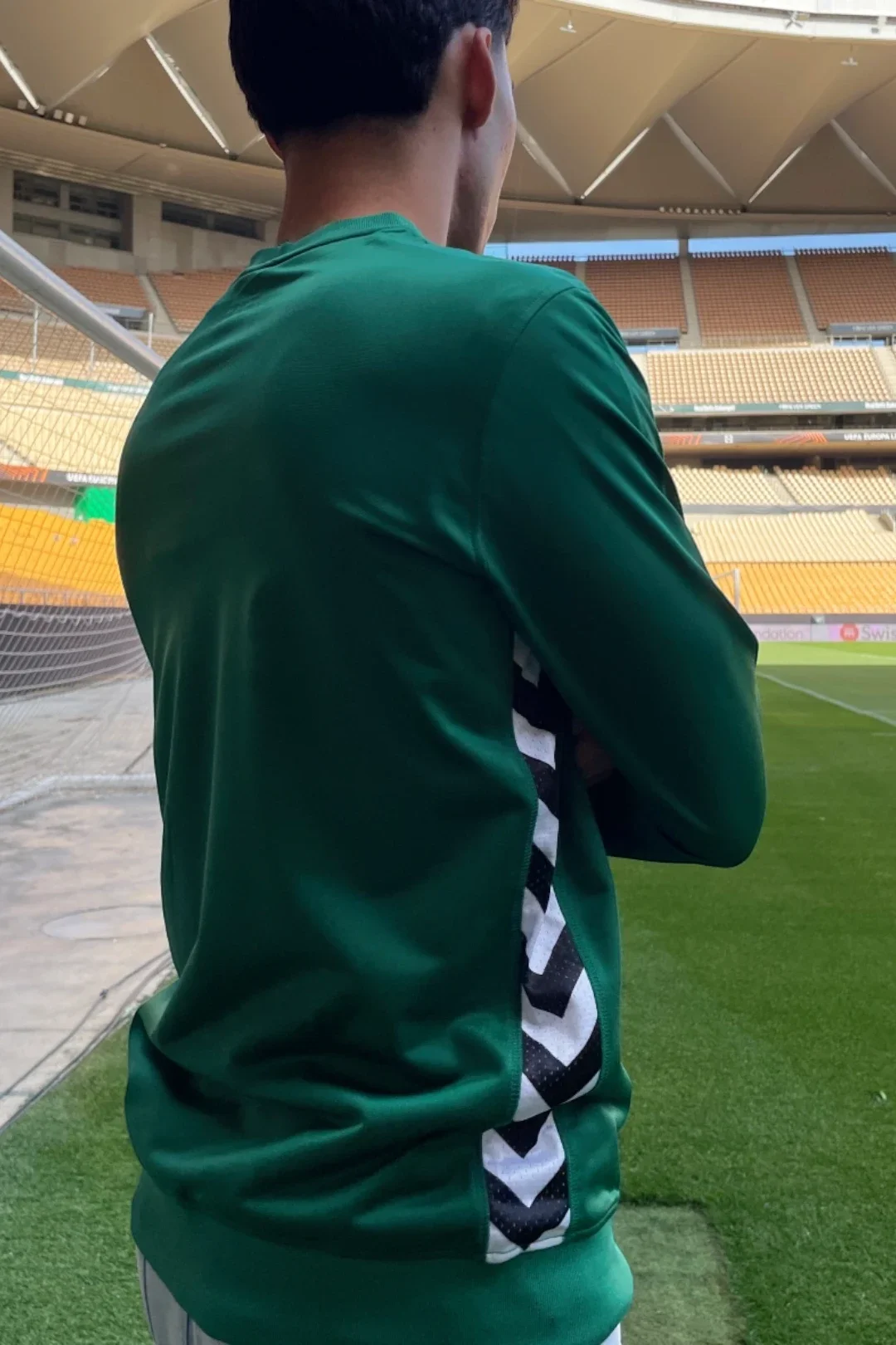 Sudadera Playful Real Betis Niño Verde 25/26