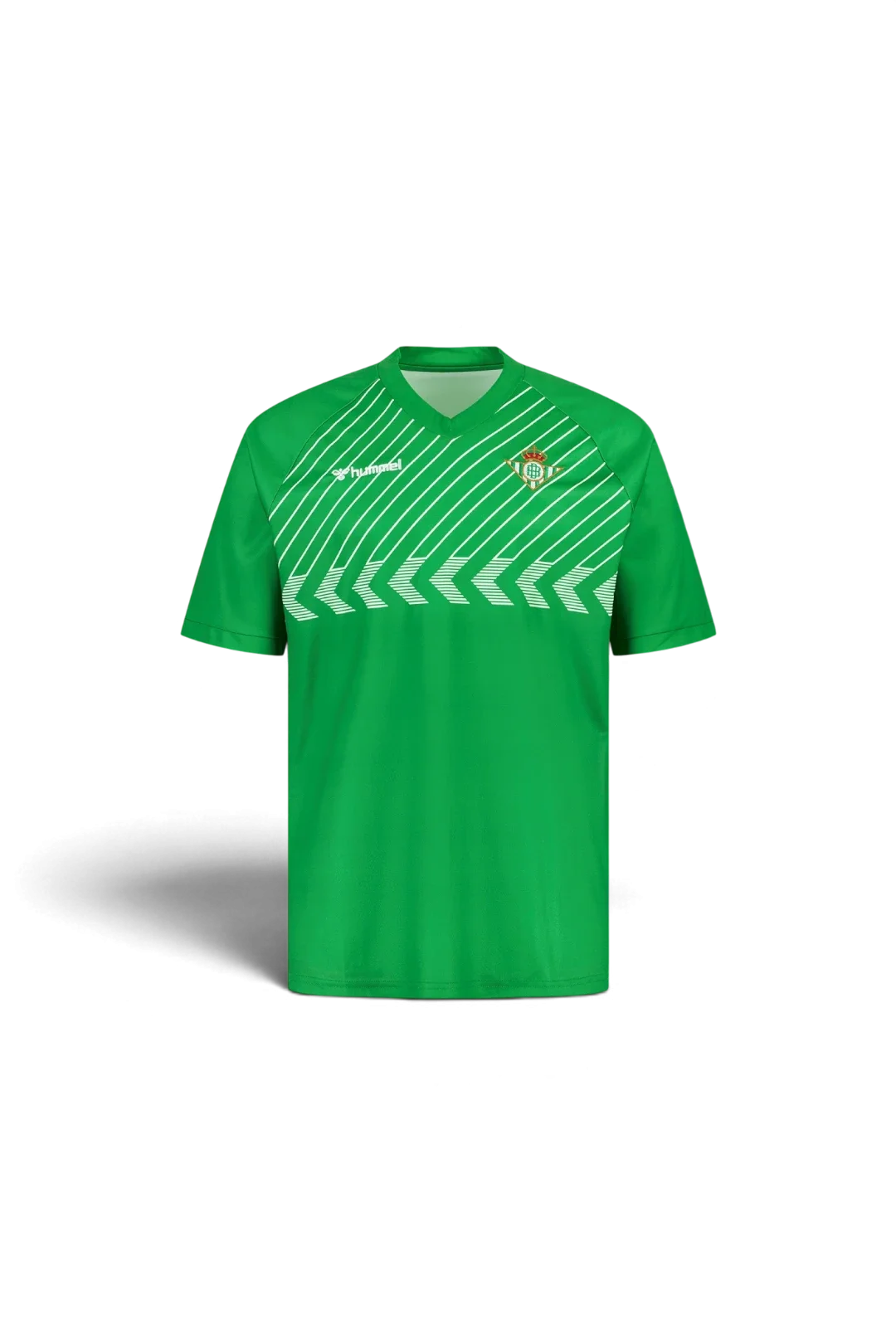 Camiseta Real Betis Retro 80 Hombre Manga Corta Verde