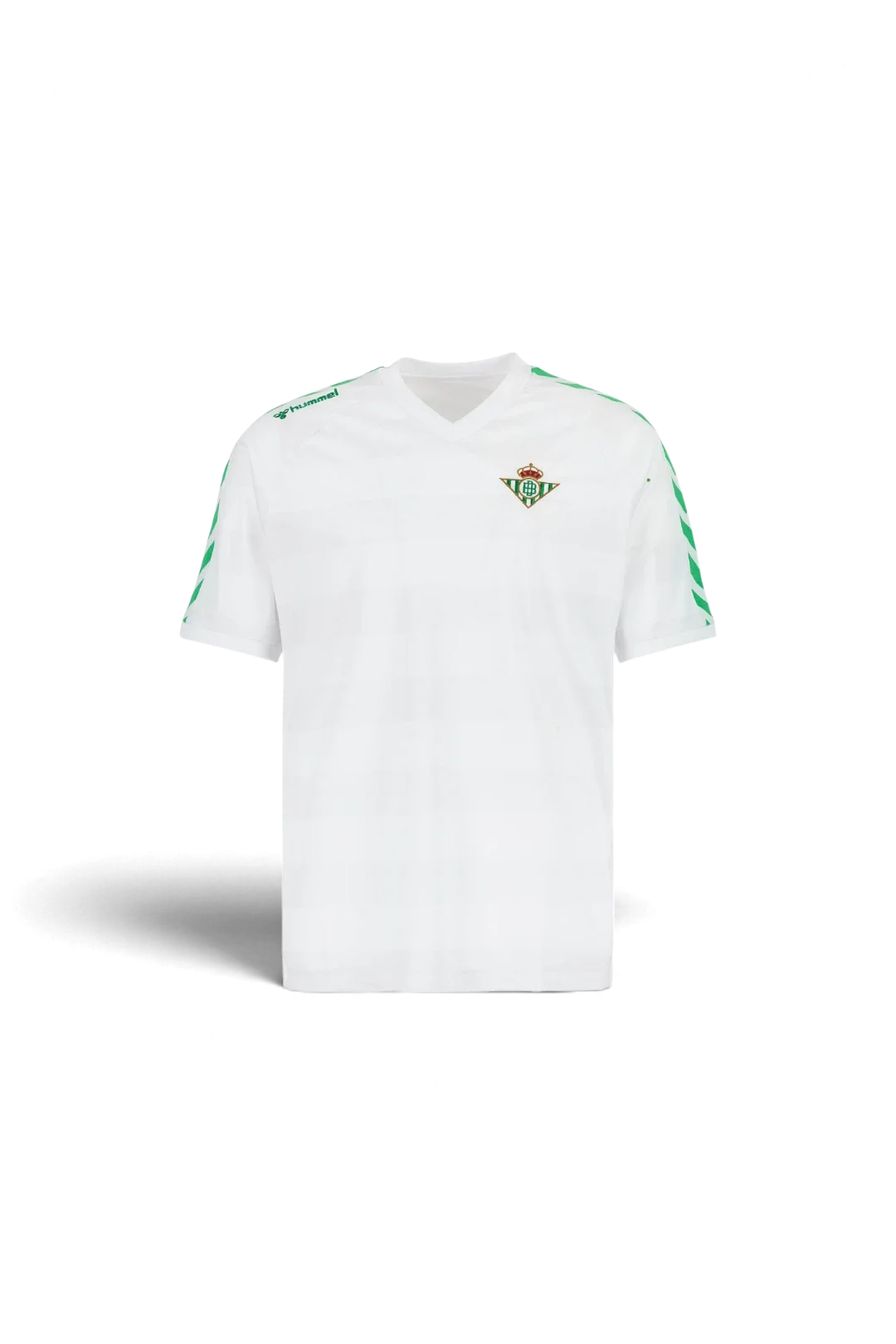 Camiseta Real Betis Retro 80 Hombre Manga Corta Blanca