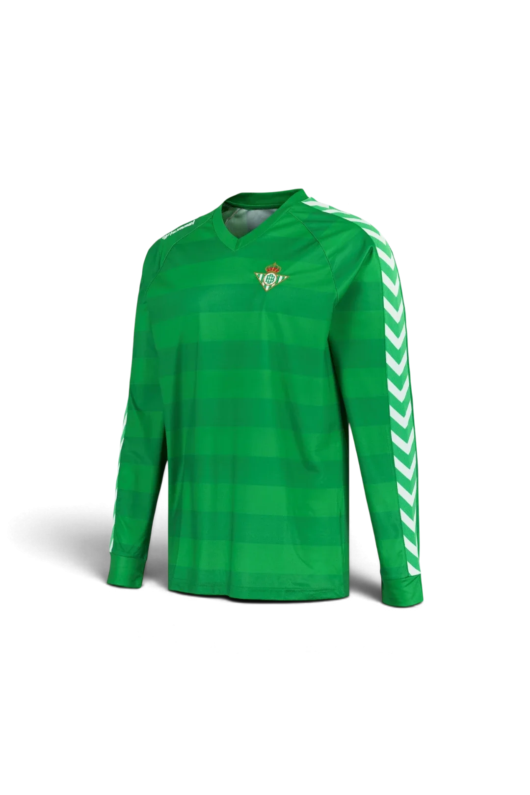 Camiseta Real Betis Retro 80 Hombre Manga Larga Verde