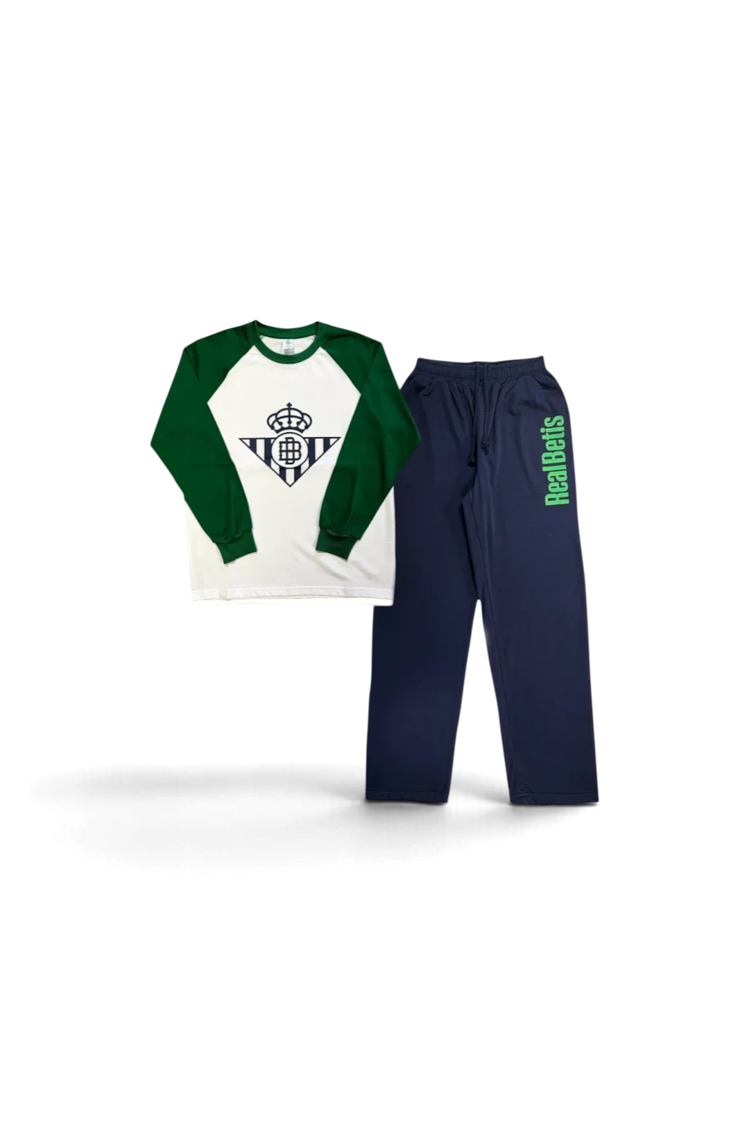 Pijama Invierno Real Betis Infantil Verde/Azul