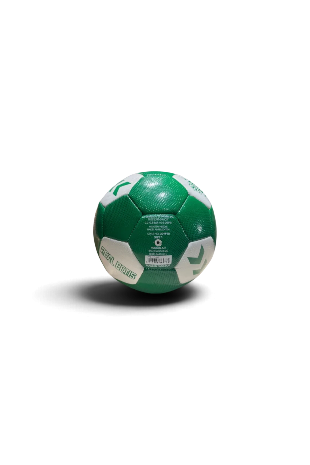 Mini Balón Real Betis Fan Verde/Blanco 24/25