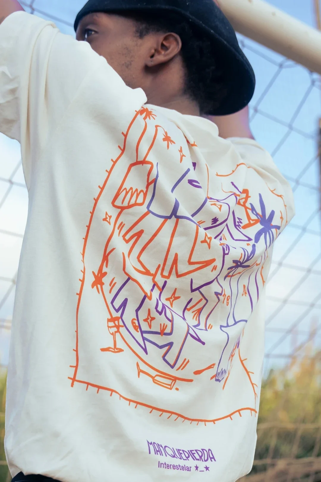 Camiseta Manquepierda x Interestelar Natura Adulto