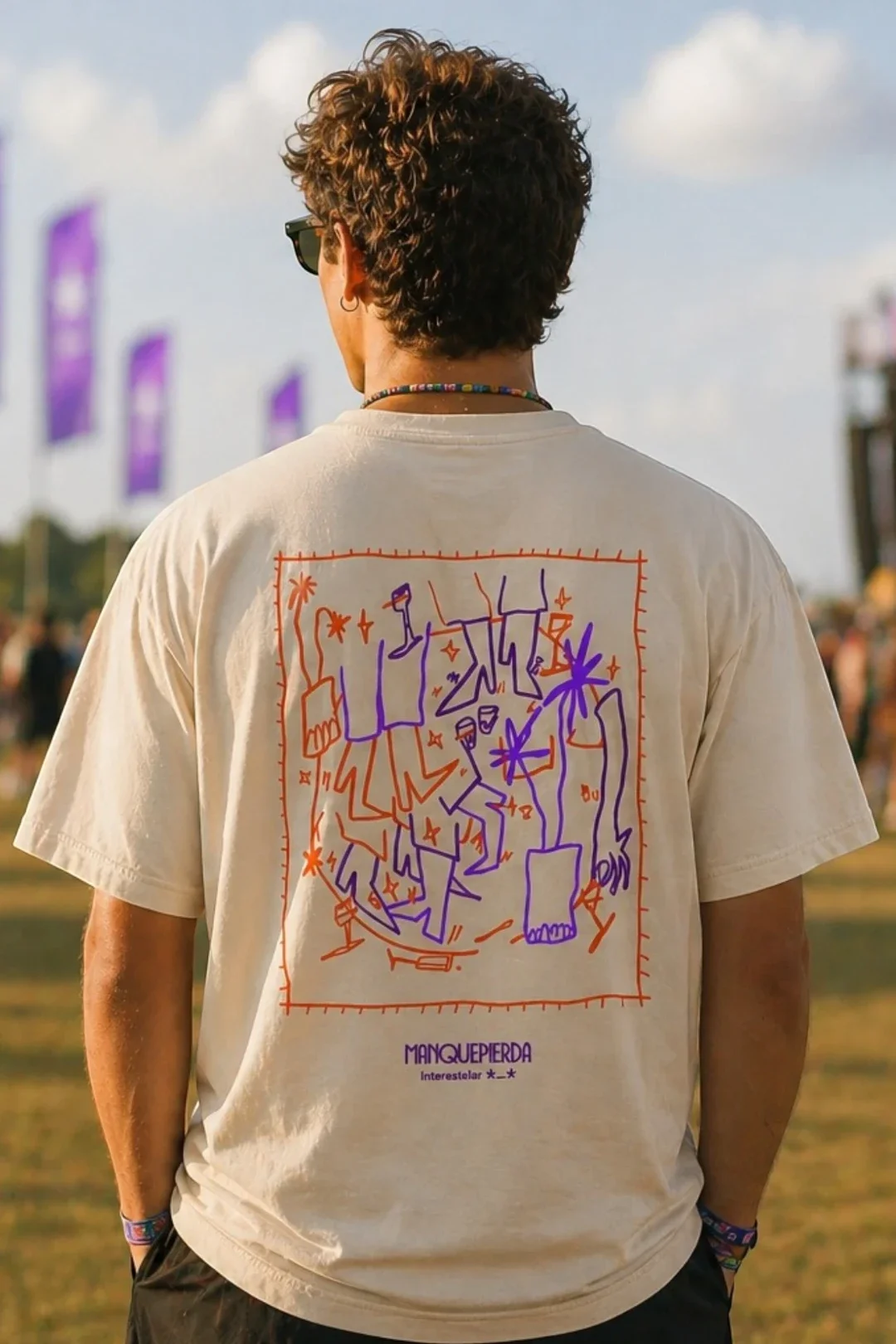 Camiseta Manquepierda x Interestelar Natura Adulto