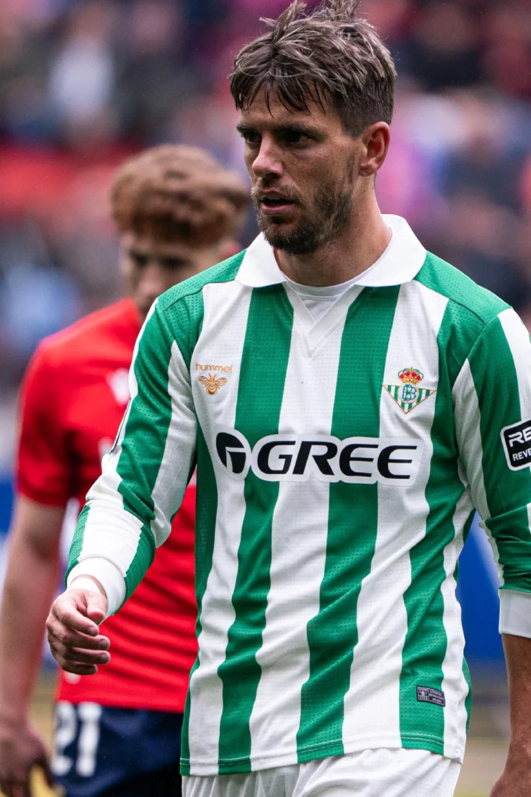 Camiseta Real Betis Balompié Jornada Retro Manga Larga Hombre 25/26