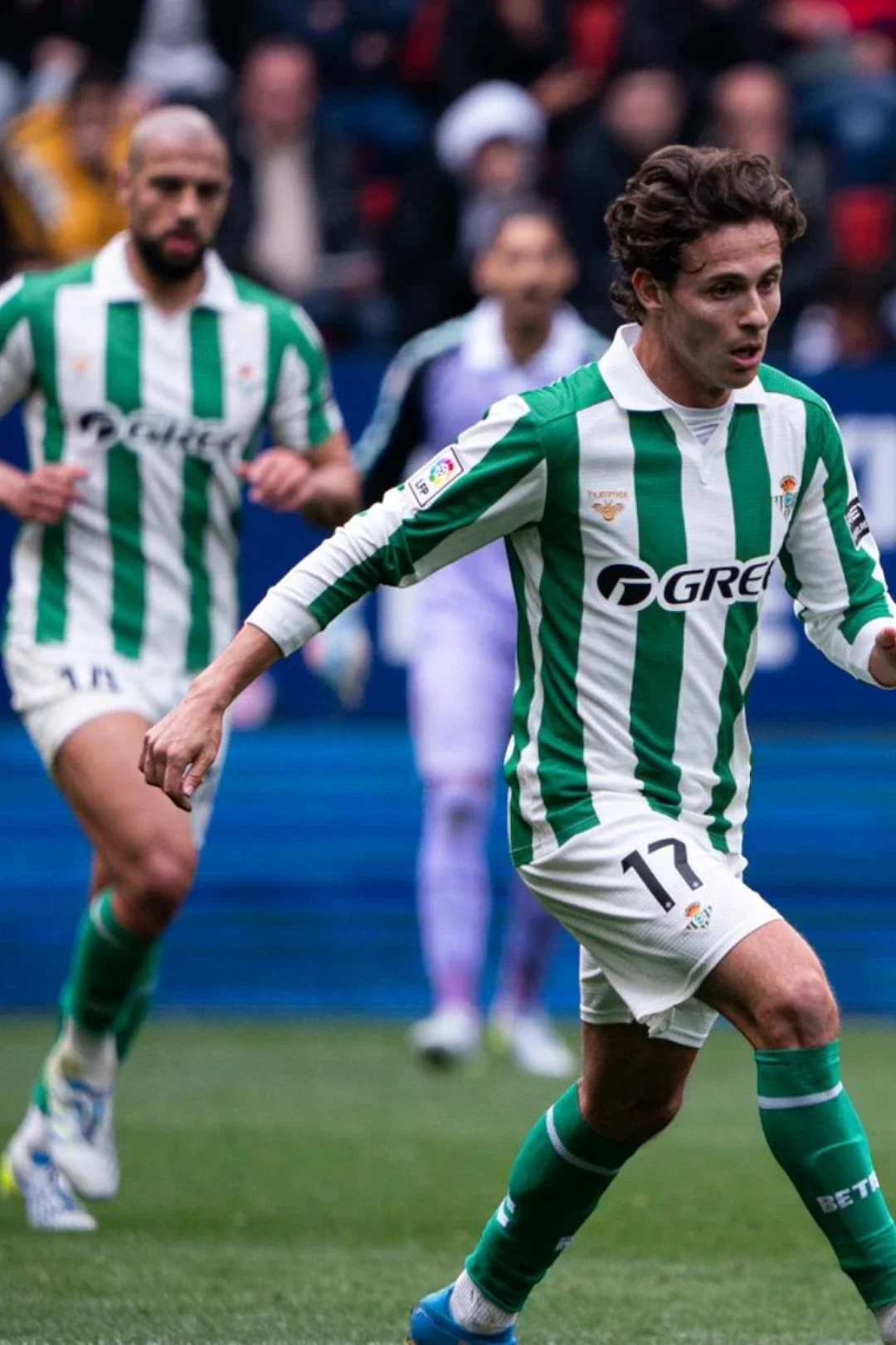 Camiseta Real Betis Balompié Jornada Retro Manga Larga Hombre 25/26
