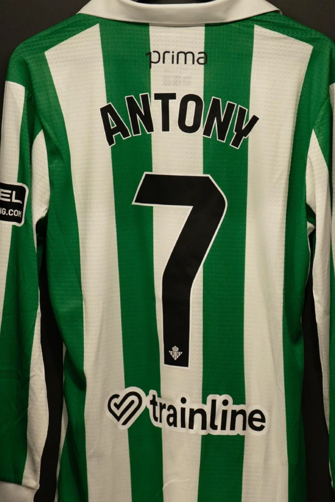 Camiseta Real Betis Balompié Jornada Retro Manga Larga Hombre 25/26