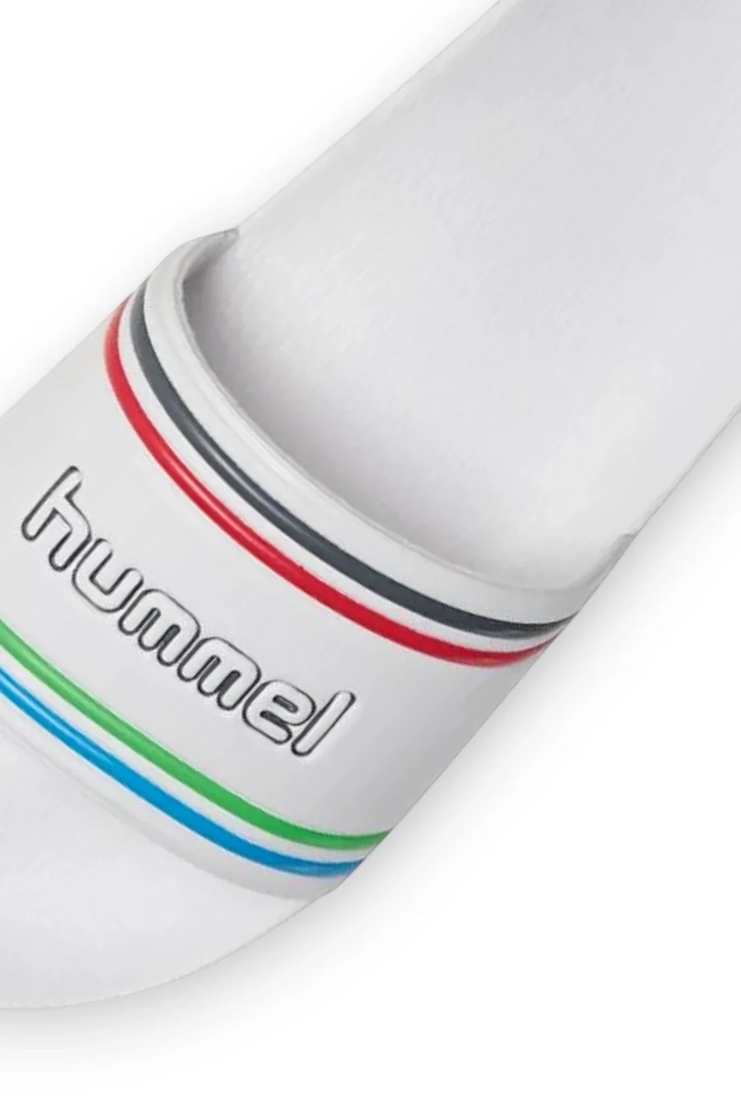 Chanclas Retro Hummel Pool Slide RT Blancas Adulto