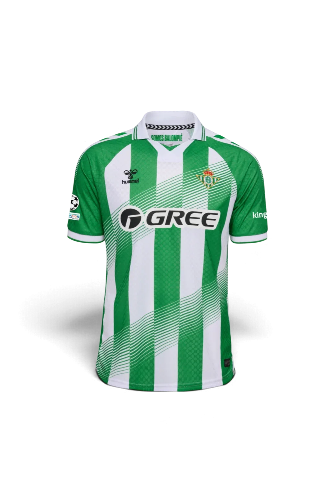 Camiseta Primera Equipación Real Betis 26/27 Adulto Manga Corta UCL