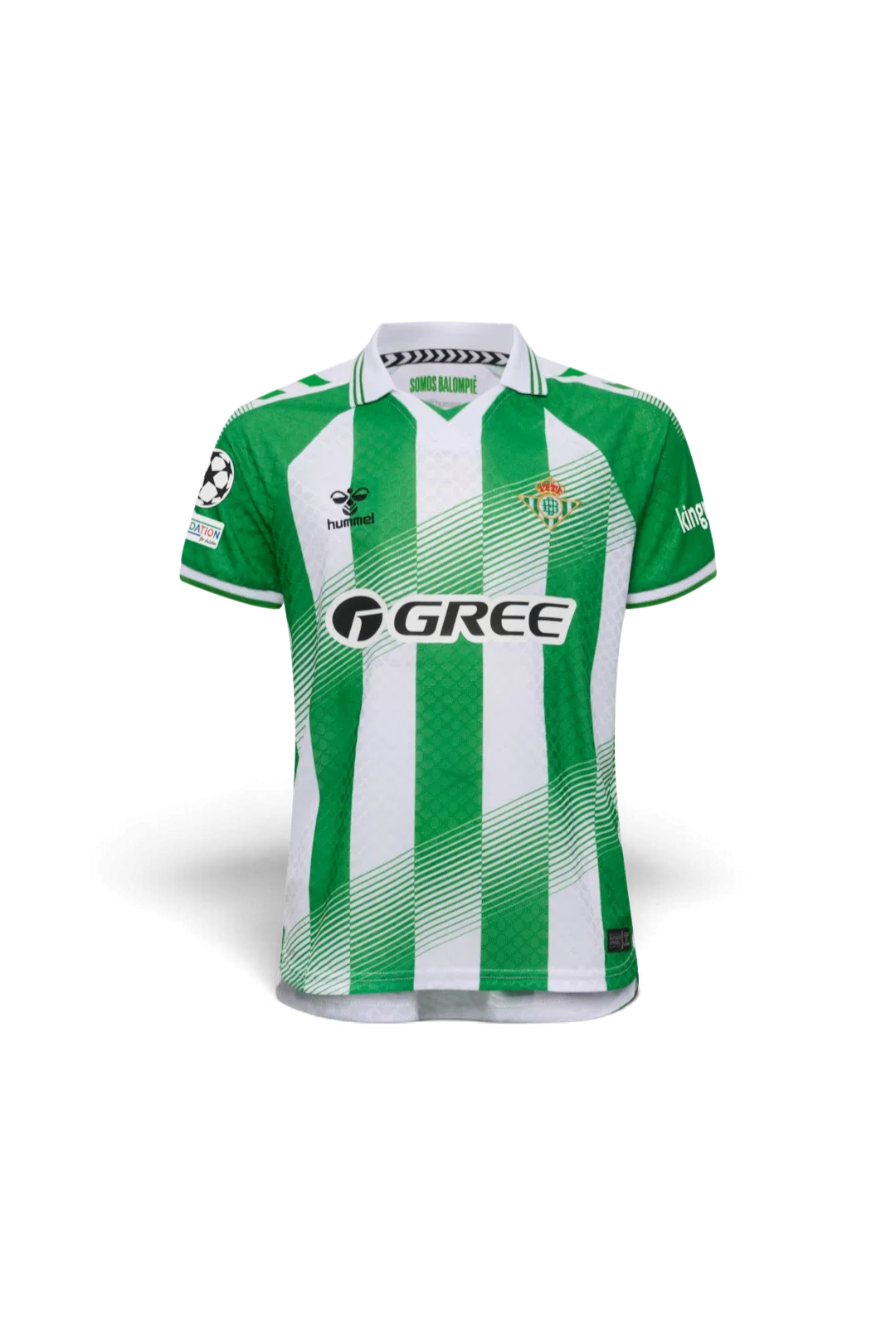 Camiseta Primera Equipación Real Betis 26/27 Infantil UCL