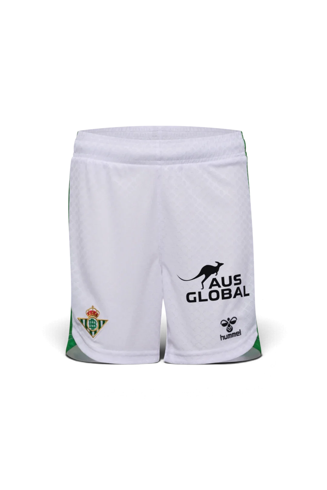 Pantalón Corto Primera Equipación Real Betis 26/27 Infantil Blanco