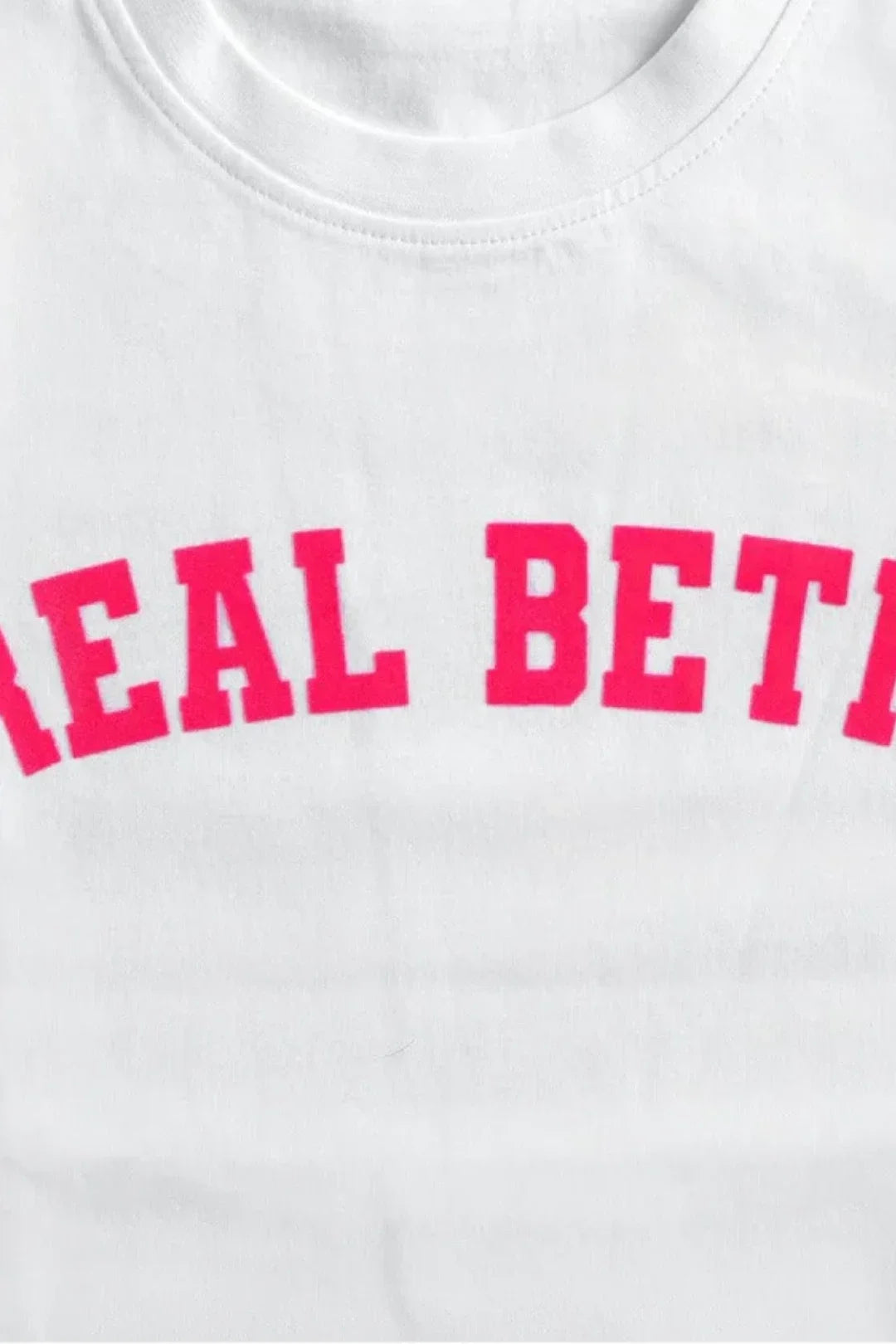 Camiseta Real Betis Infantil Rosa/Blanco