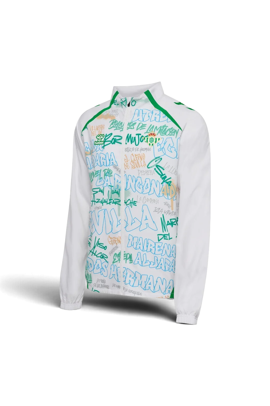 Chaqueta Real Betis Pre Partido Cremallera Adulto 25/26