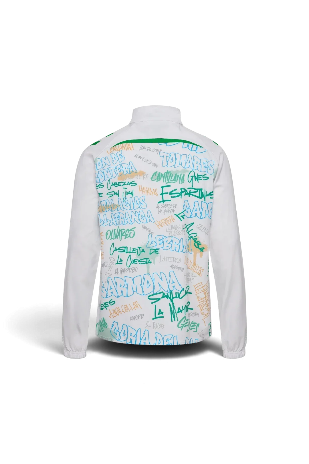 Chaqueta Real Betis Pre Partido Cremallera Adulto 25/26