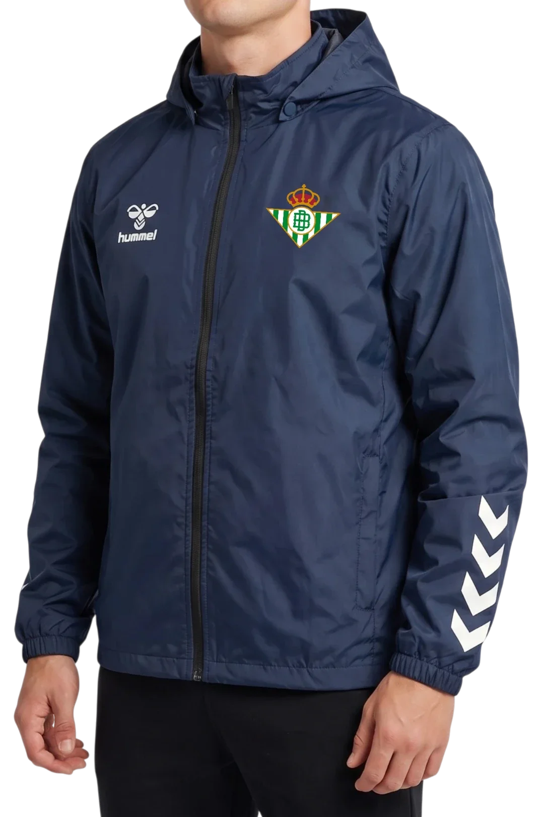 Chubasquero Real Betis Infantil Azul Marino