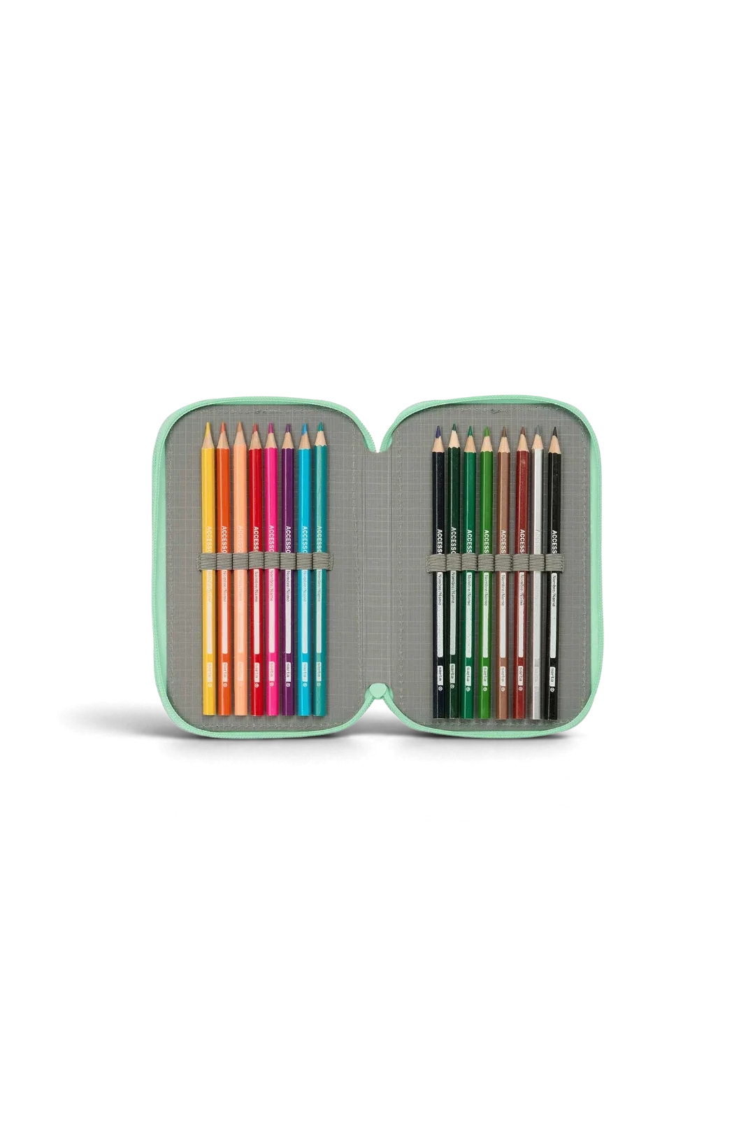 Estuche Plumier triple 37 pcs Real Betis Preescolar 26/27