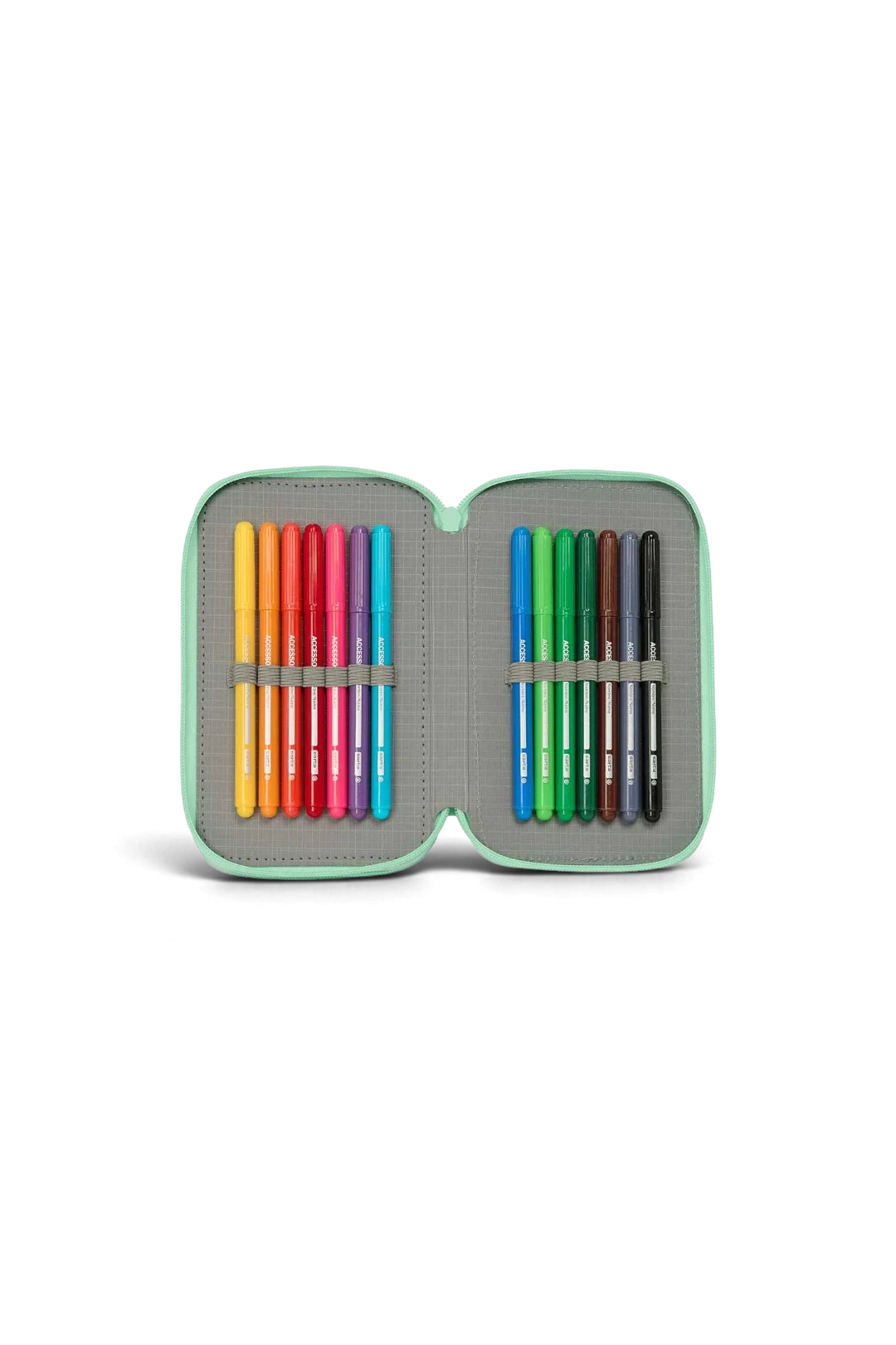 Estuche Plumier triple 37 pcs Real Betis Preescolar 26/27