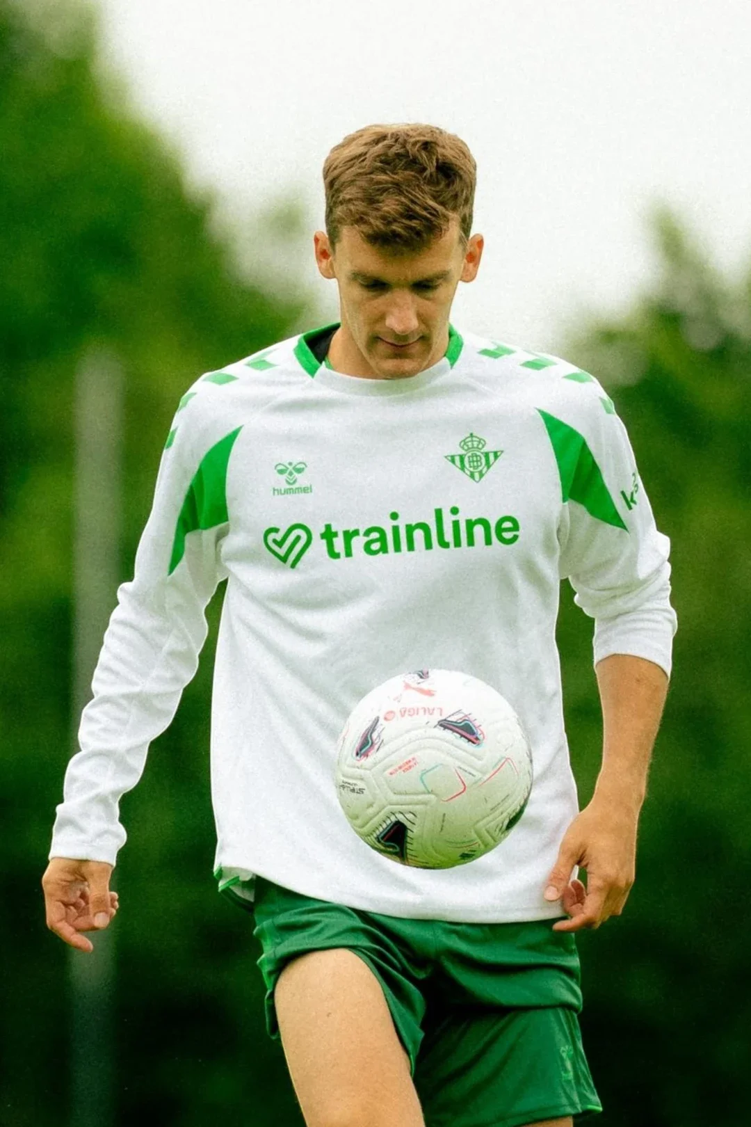 Sudadera Entrenamiento Adulto Blanca Real Betis 26/27
