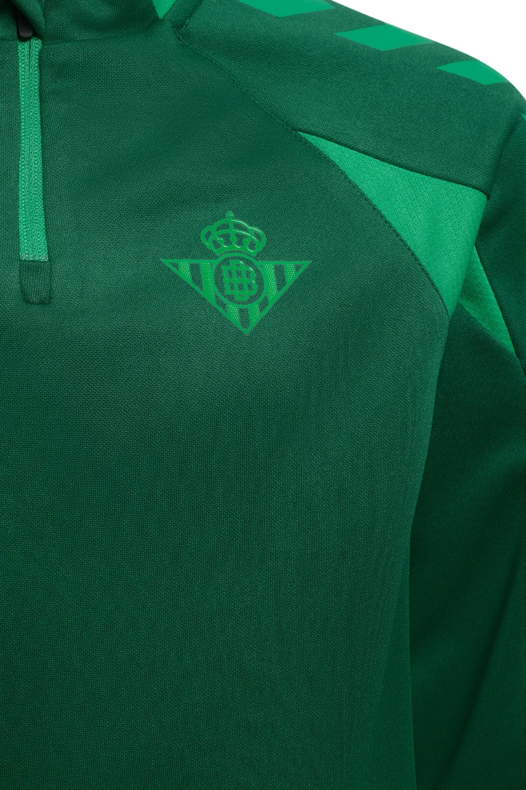 Sudadera Media Cremallera Entrenamiento Infantil Verde Real Betis 26/27