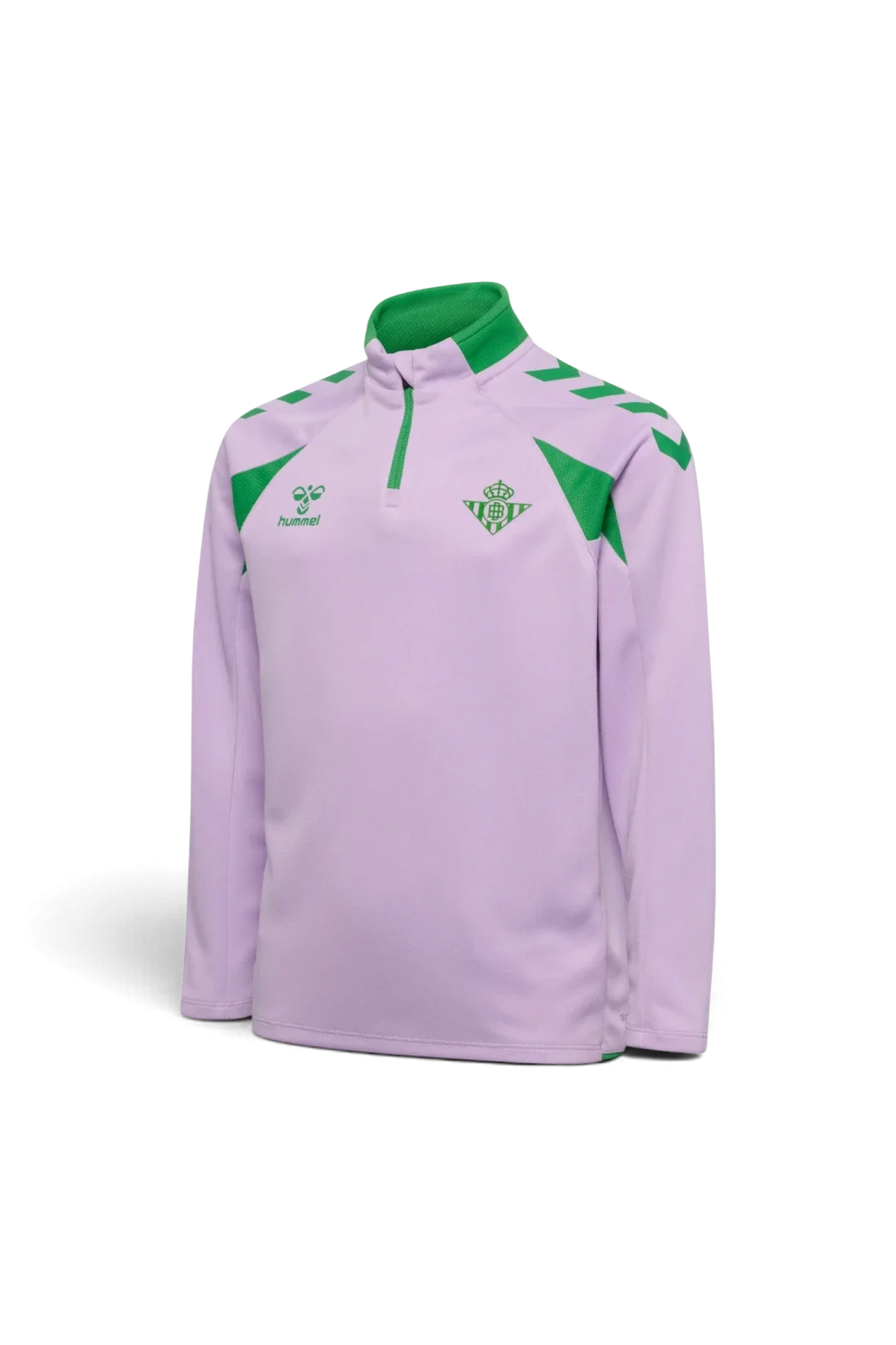 Sudadera Media Cremallera Entrenamiento Infantil Malva Real Betis 26/27
