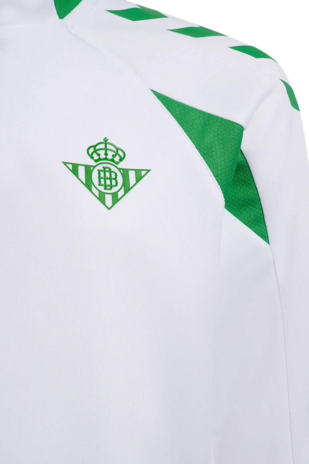 Sudadera Media Cremallera Entrenamiento Infantil Blanca Real Betis 26/27