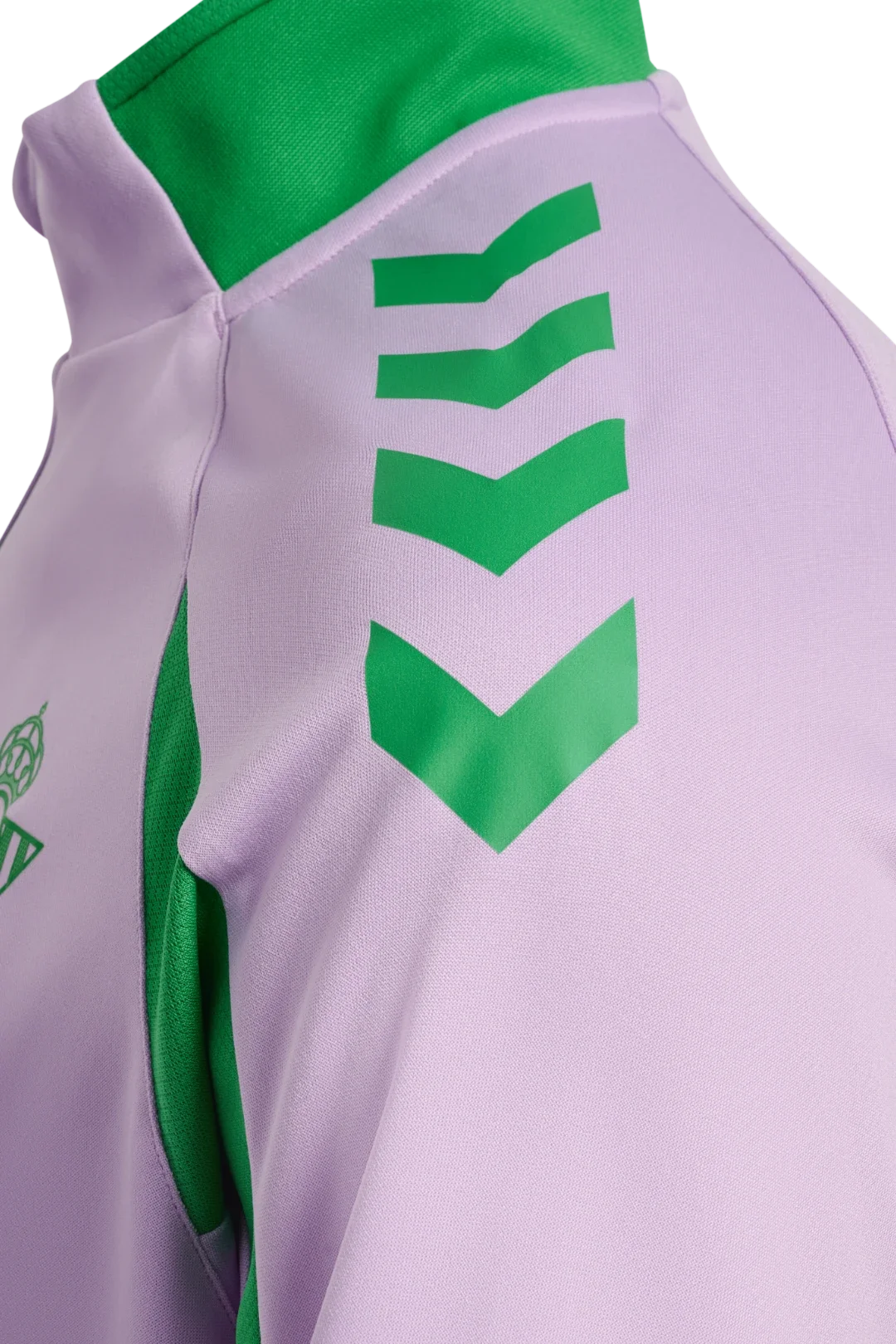 Sudadera Media Cremallera Entrenamiento Adulto Malva Real Betis 26/27