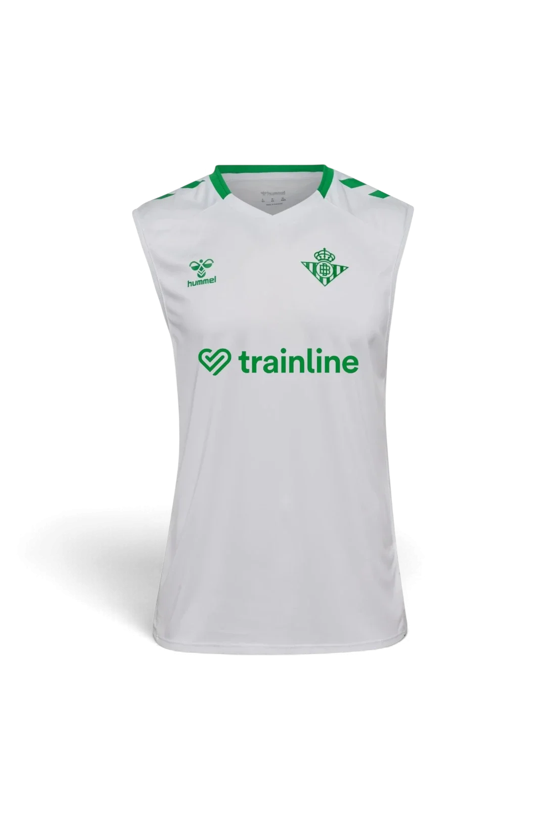 Camiseta Sin Mangas Entrenamiento Adulto Blanca Real Betis 26/27