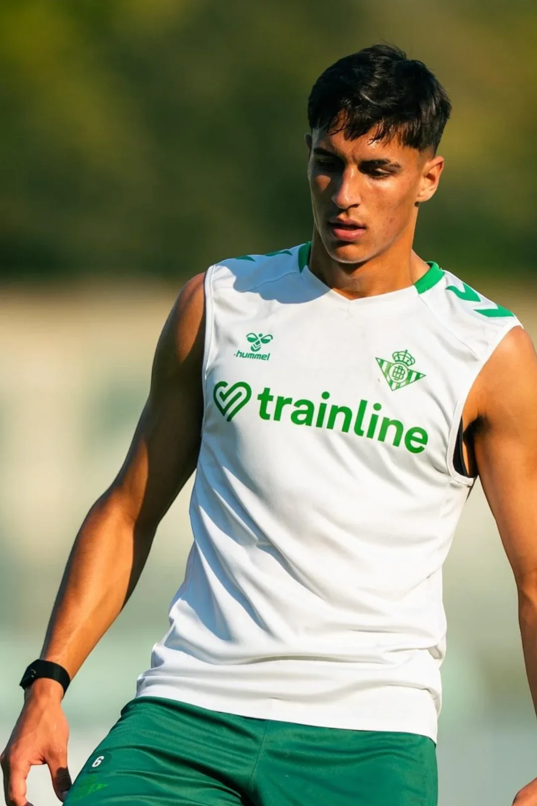 Camiseta Sin Mangas Entrenamiento Adulto Blanca Real Betis 26/27
