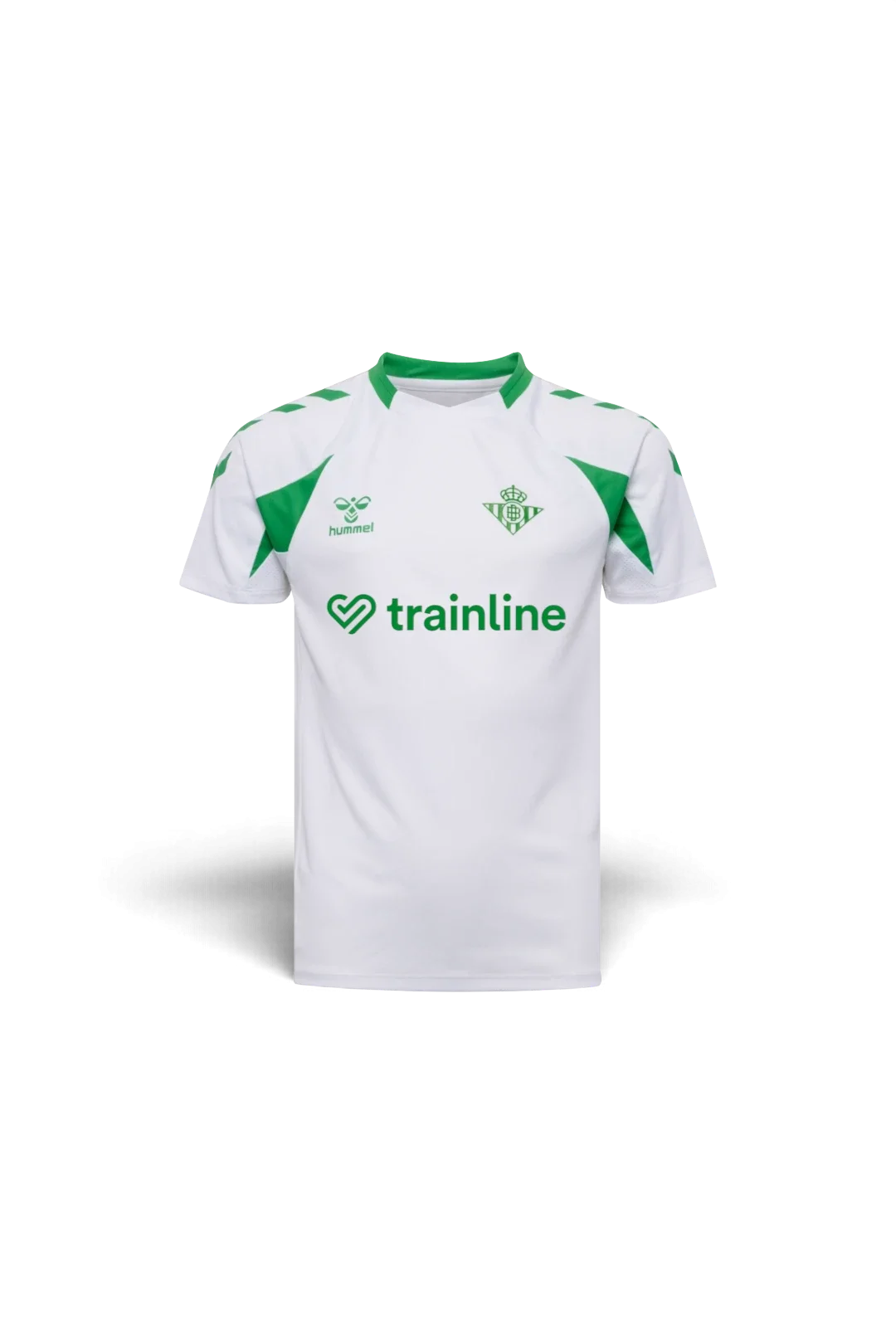 Camiseta Manga Corta Entrenamiento Infantil Blanca Real Betis 26/27