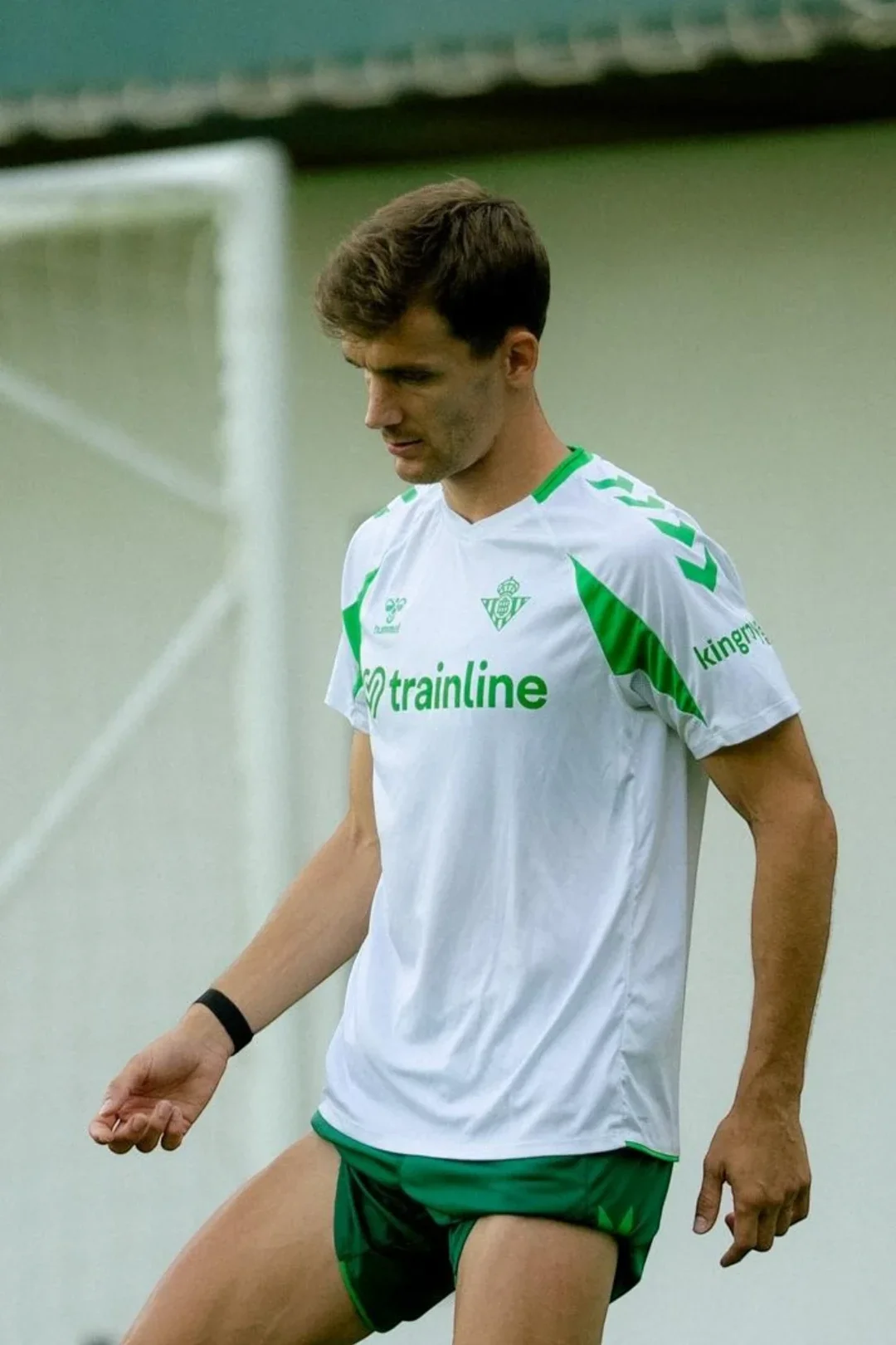 Camiseta Manga Corta Entrenamiento Adulto Blanca Real Betis 26/27