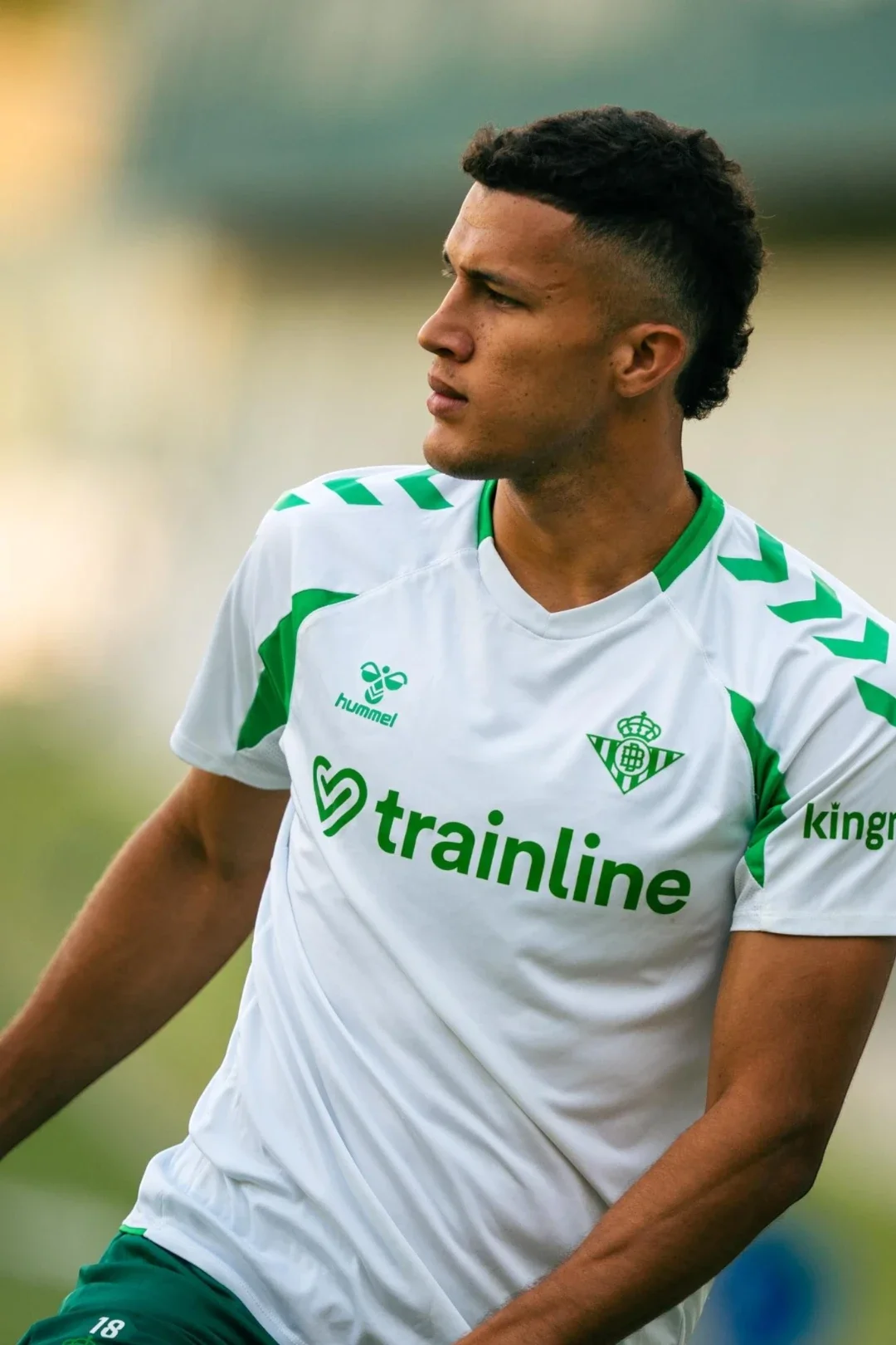 Camiseta Manga Corta Entrenamiento Adulto Blanca Real Betis 26/27