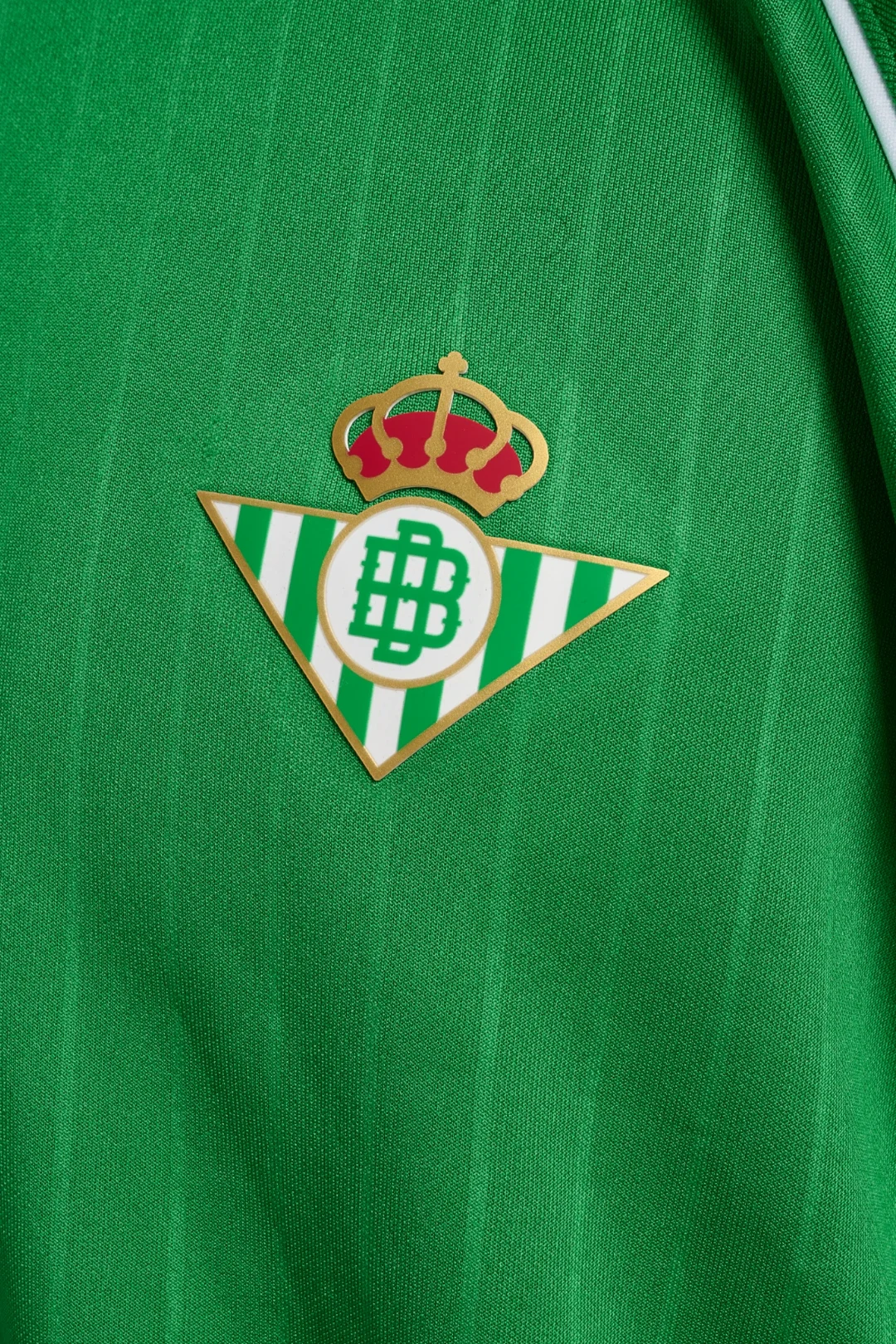 Sudadera Media Cremallera Viaje Adulto Verde Rayas Real Betis 26/27