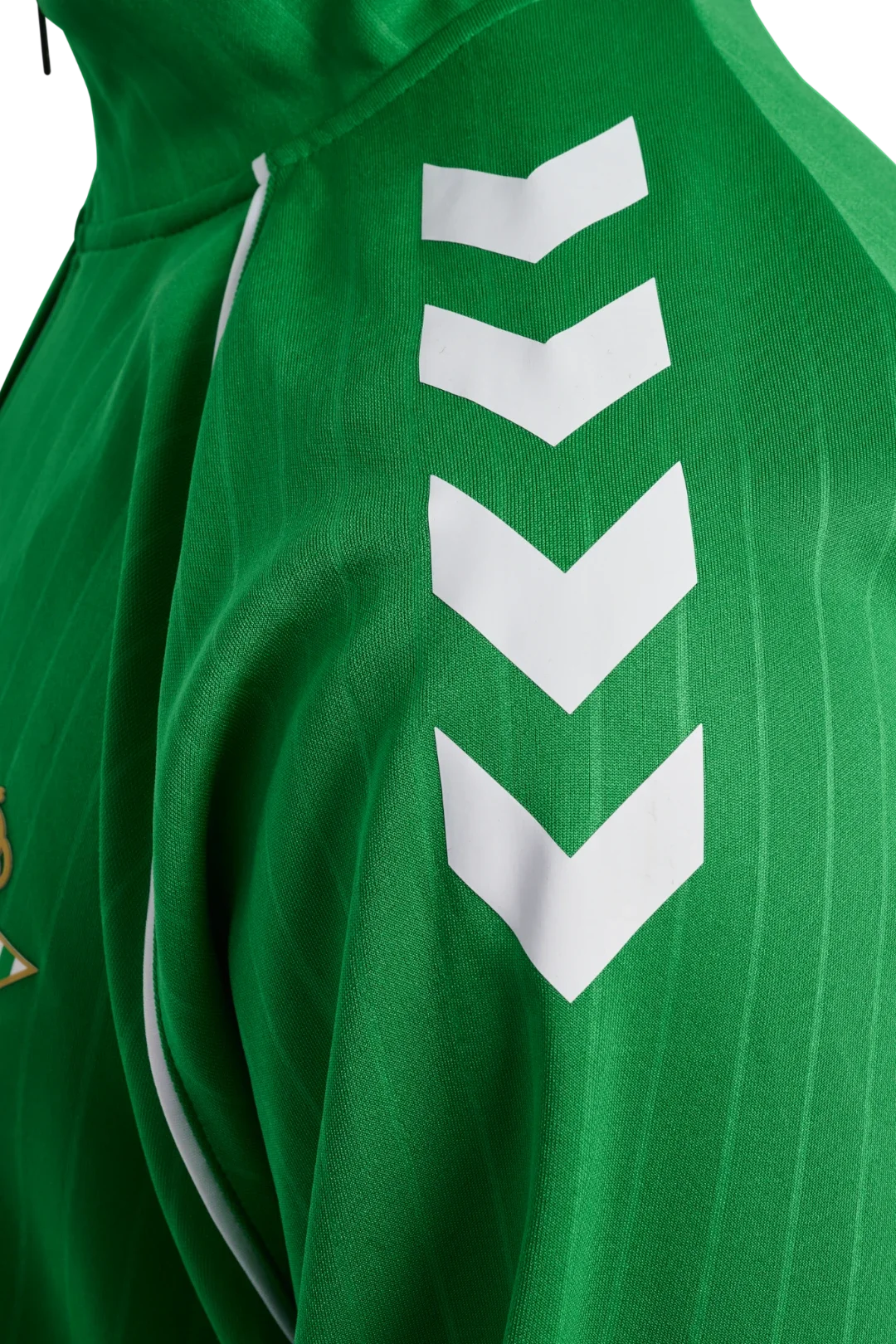 Sudadera Media Cremallera Viaje Adulto Verde Rayas Real Betis 26/27
