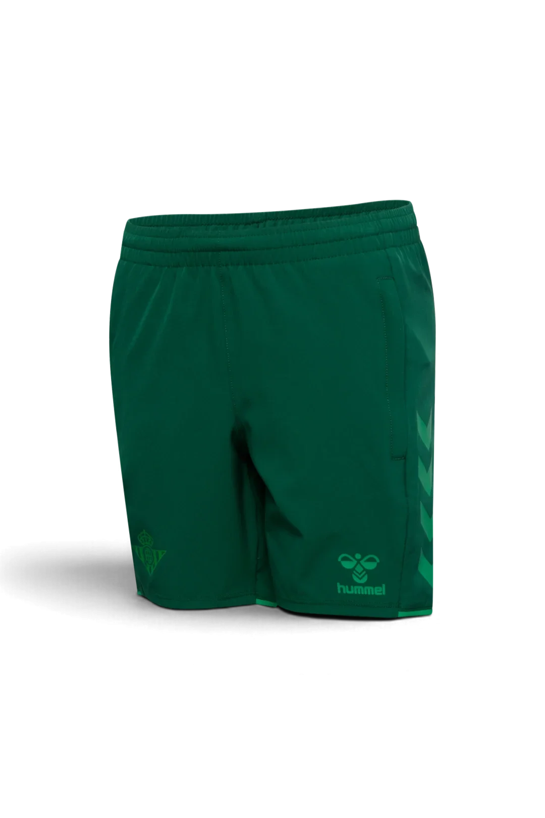Pantalón Corto Bolsillos Entrenamiento Infantil Verde Real Betis 26/27