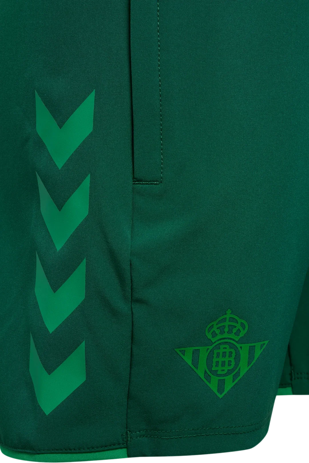 Pantalón Corto Bolsillos Entrenamiento Infantil Verde Real Betis 26/27