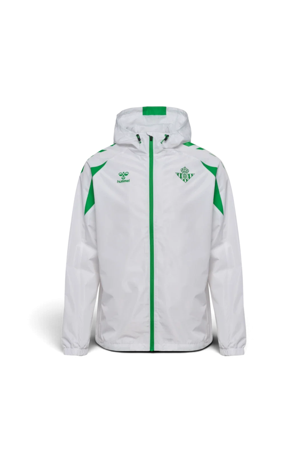 Chaqueta Cremallera Entrenamiento Adulto Blanca Real Betis 26/27