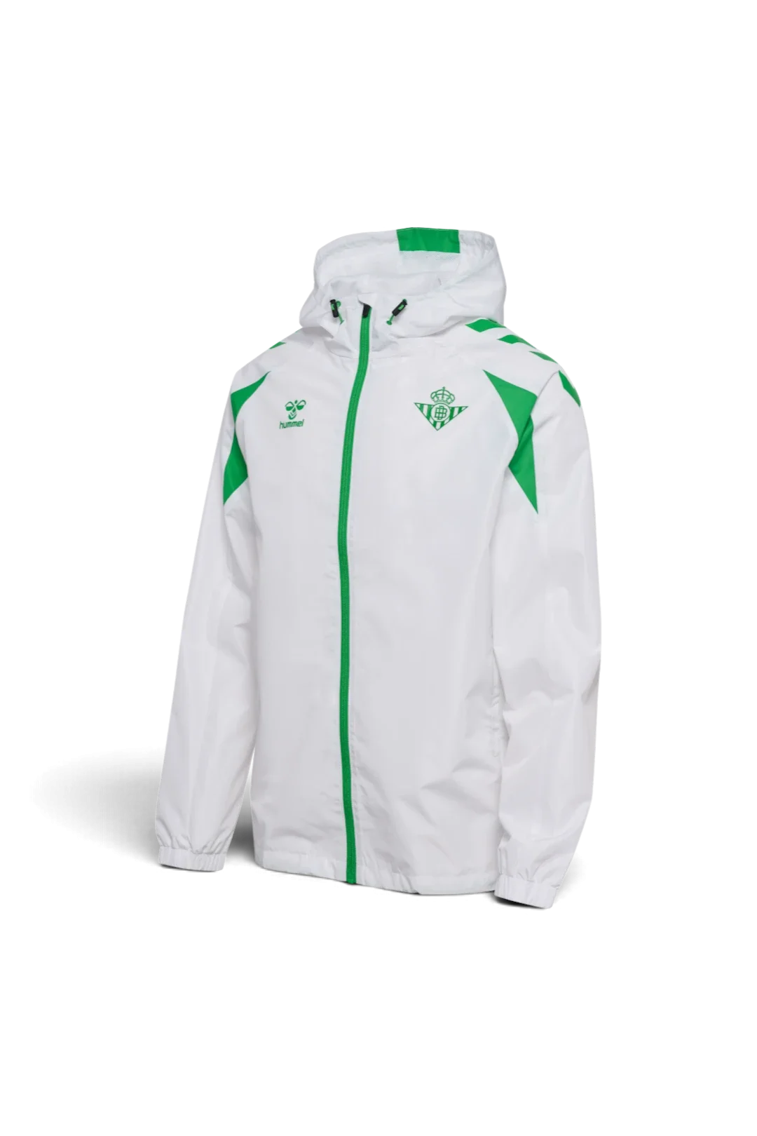 Chaqueta Cremallera Entrenamiento Adulto Blanca Real Betis 26/27