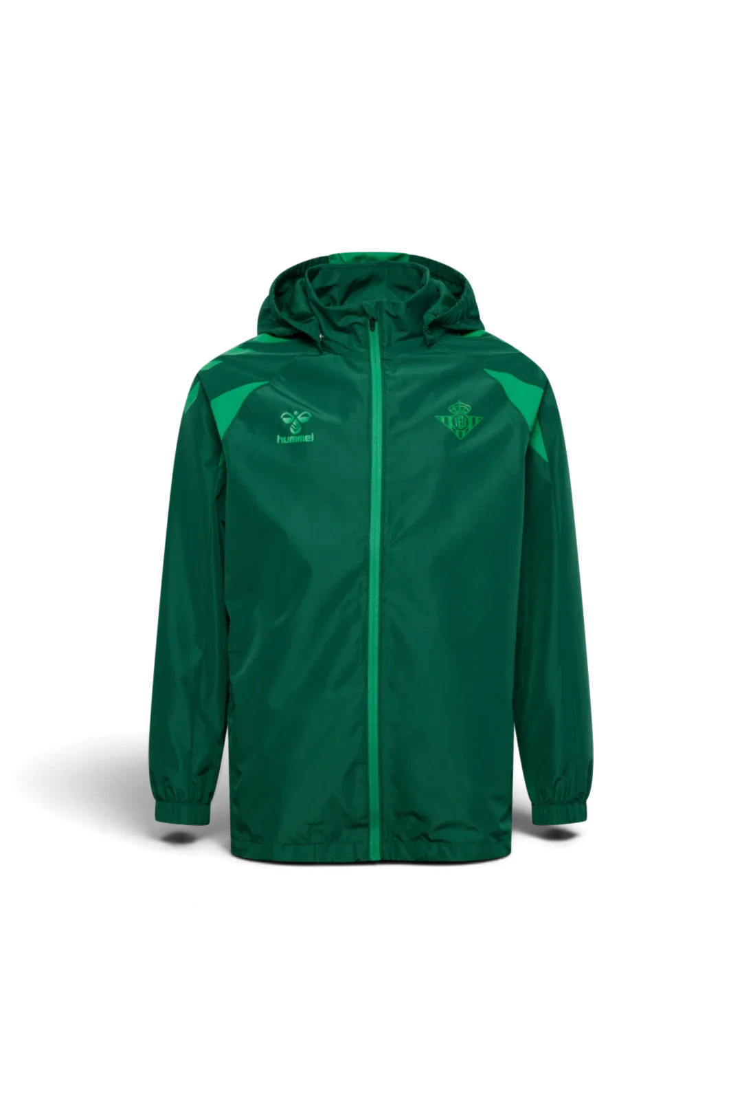 Chaqueta Cremallera Entrenamiento Infantil Verde Real Betis 26/27