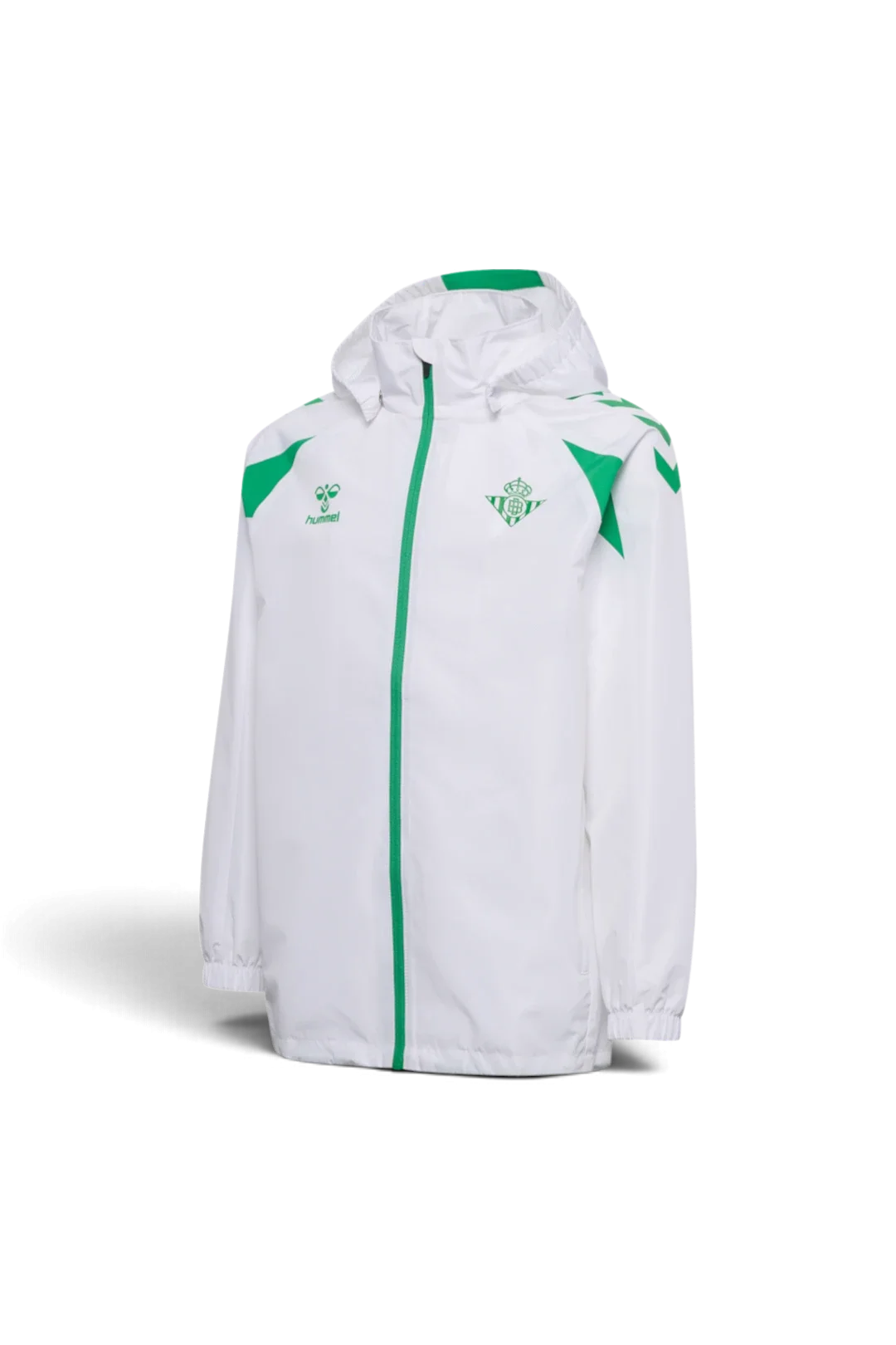 Chaqueta Cremallera Entrenamiento Infantil Blanca Real Betis 26/27